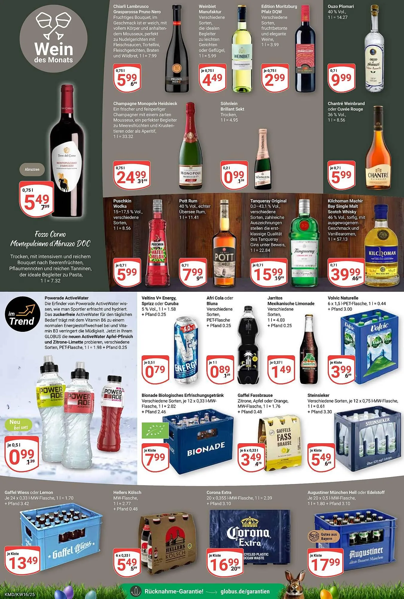 Globus Prospekt von 14. April bis 19. April 2025 - Prospekt seite 17