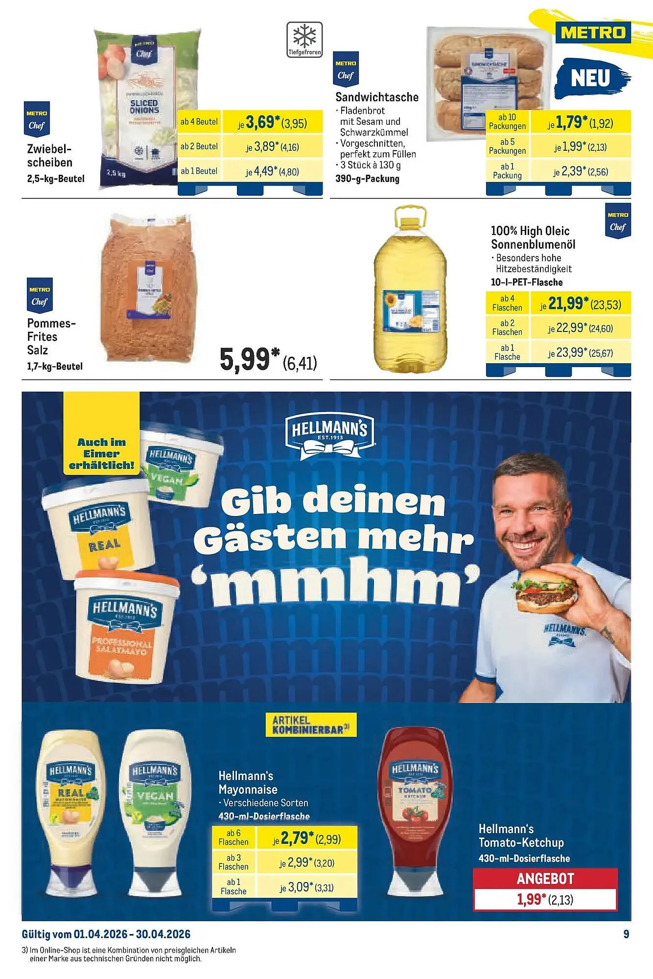 METRO Prospekt von 5. April bis 11. April 2026 - Prospekt seite 9