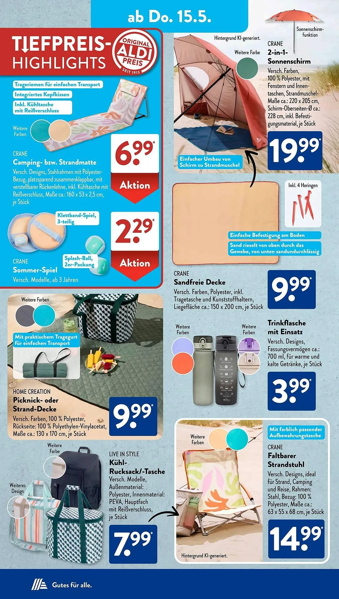 Aldi Süd Prospekt von 12. Mai bis 18. Mai 2025 - Prospekt seite 7