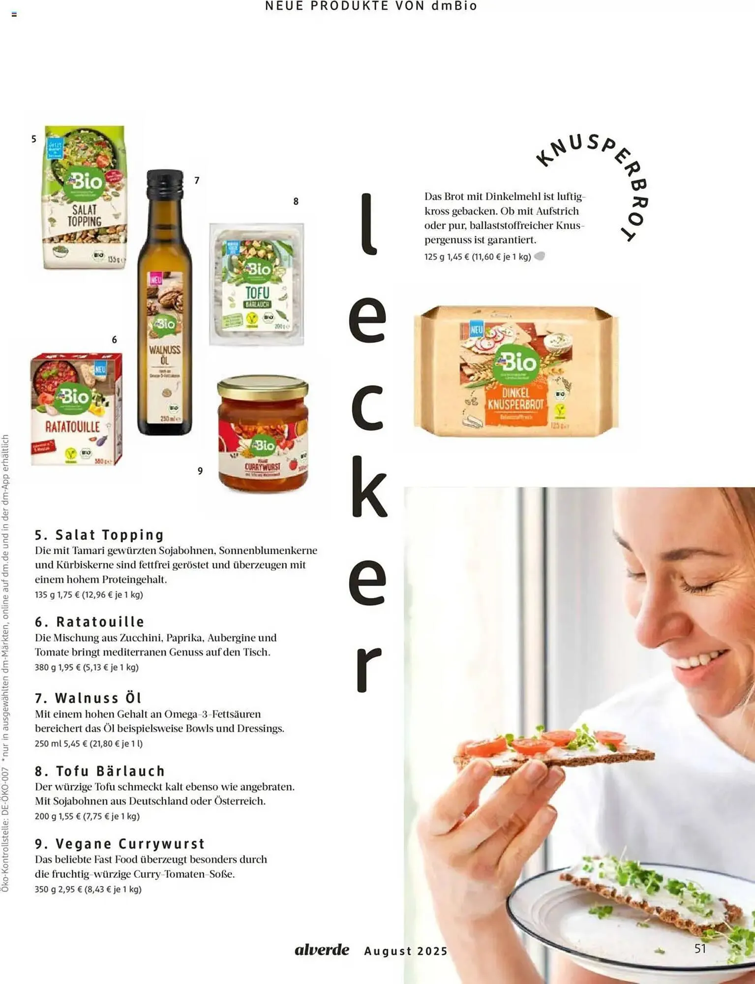 dm drogerie Prospekt von 1. August bis 31. August 2025 - Prospekt seite 51