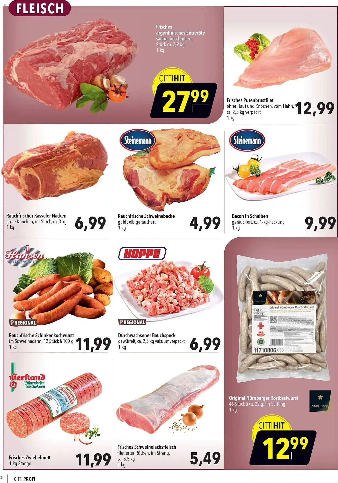 CITTI Markt Prospekt von 3. Dezember bis 16. Dezember 2025 - Prospekt seite 2