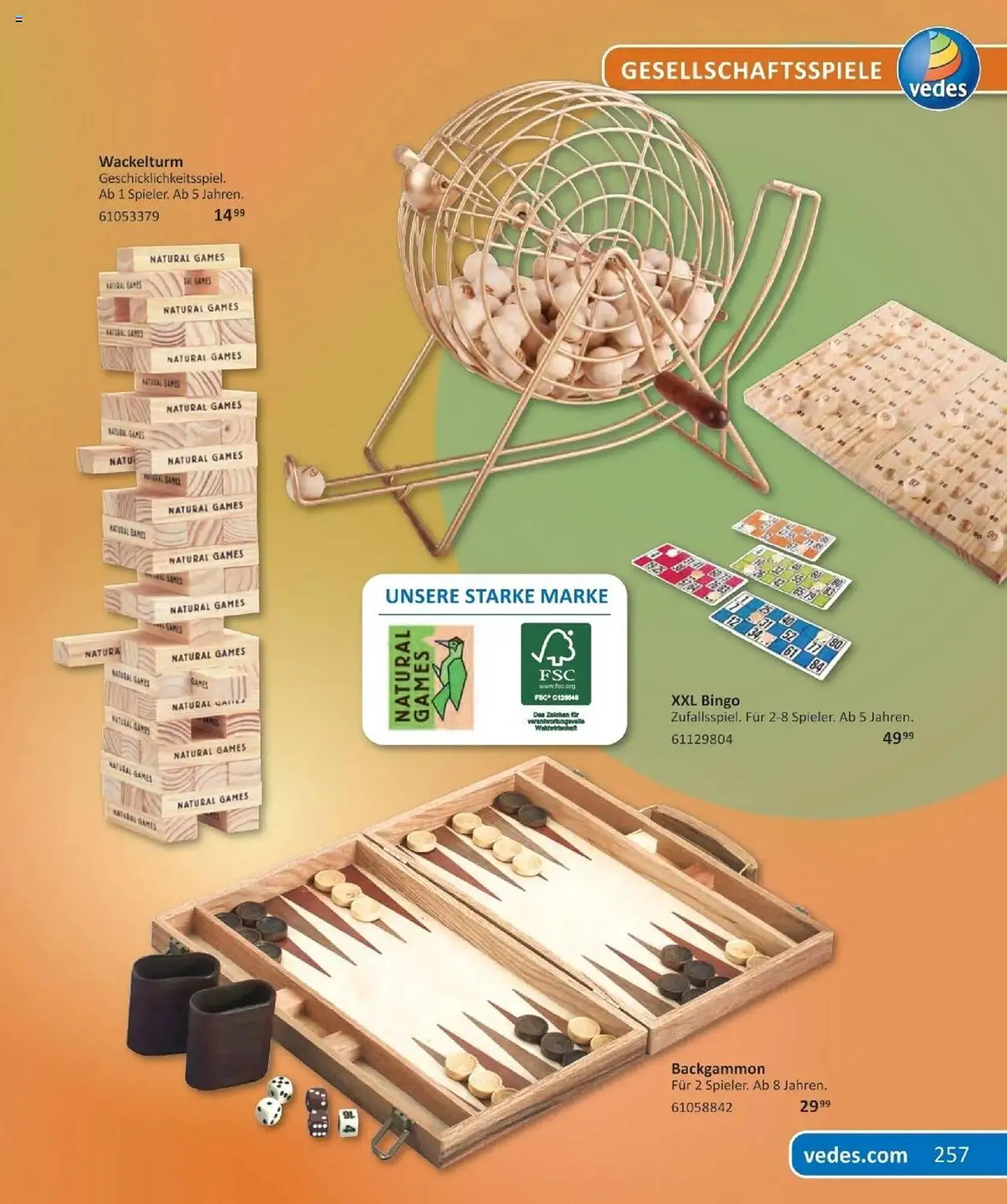 Vedes Prospekt von 29. September bis 6. Januar 2026 - Prospekt seite 257