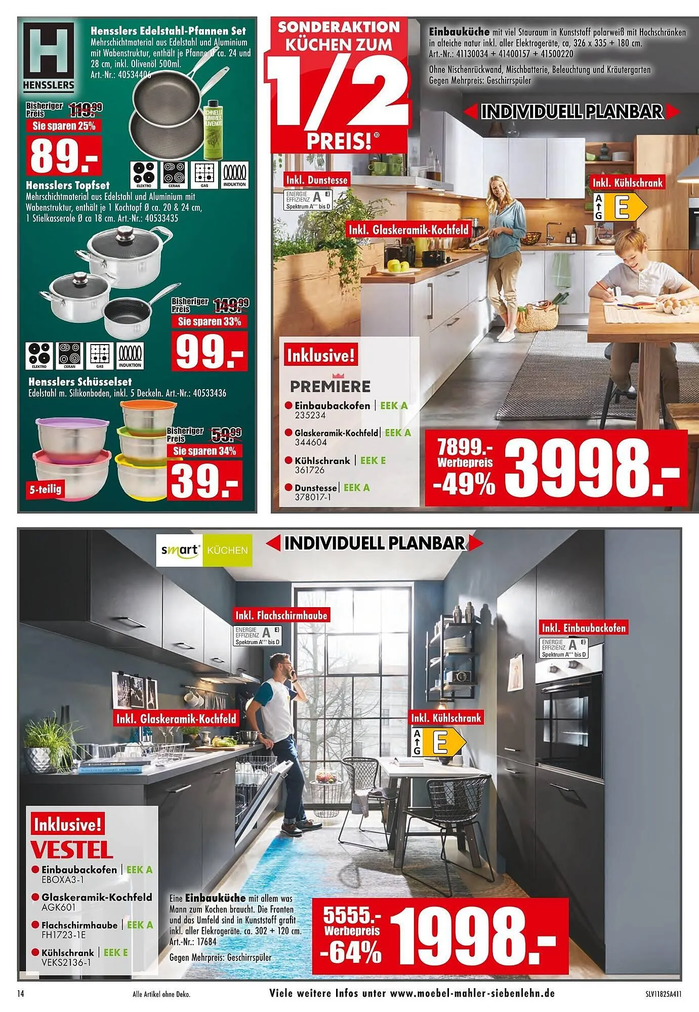 Möbel Mahler Katalog von 26. November bis 30. Dezember 2025 - Prospekt seite 14