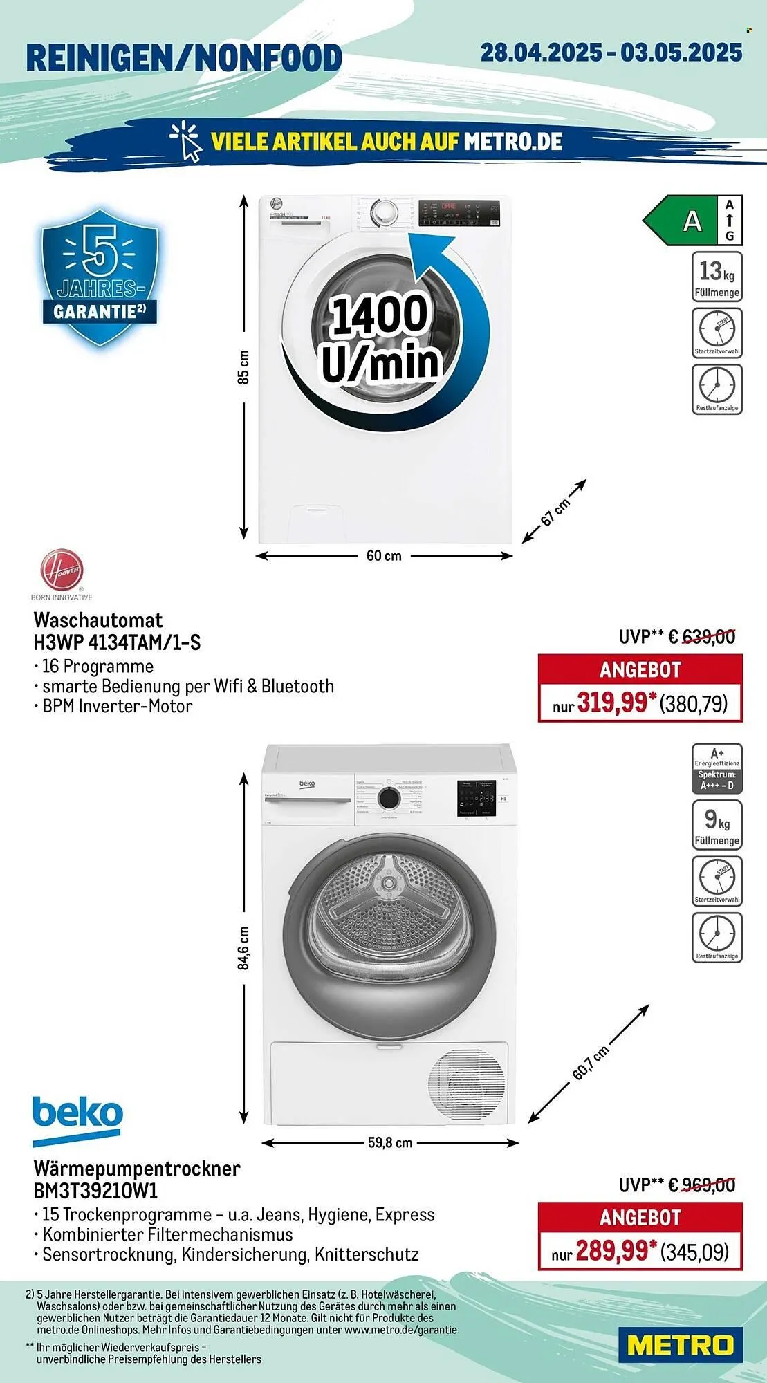 METRO Prospekt von 28. April bis 3. Mai 2025 - Prospekt seite 16