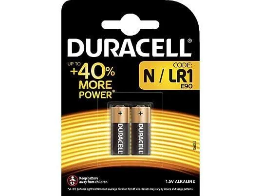 DURACELL Specialty N Batterie, Alkaline, 1.5 Volt 2 Stück