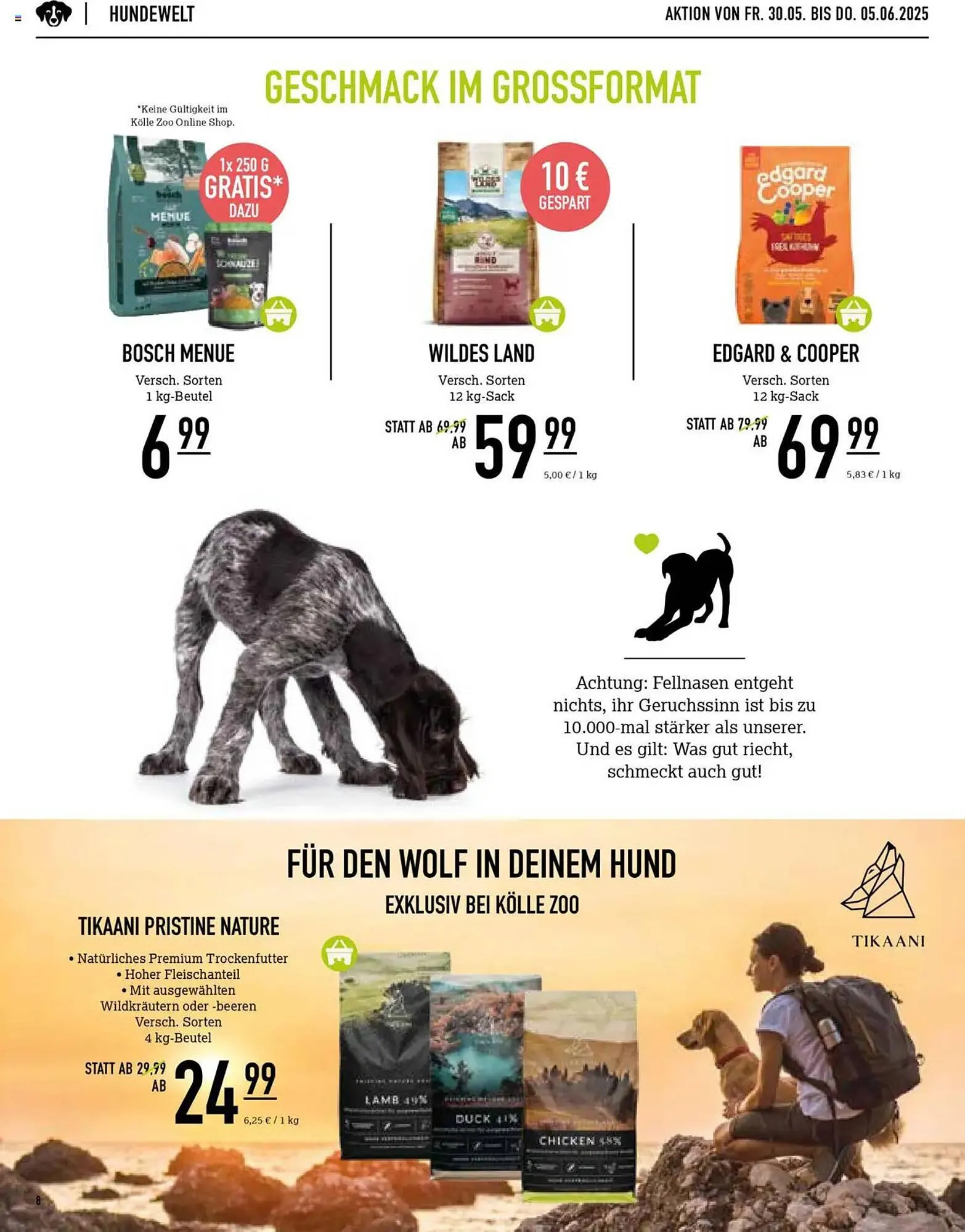 Kölle Zoo Prospekt von 30. Mai bis 5. Juni 2025 - Prospekt seite 8