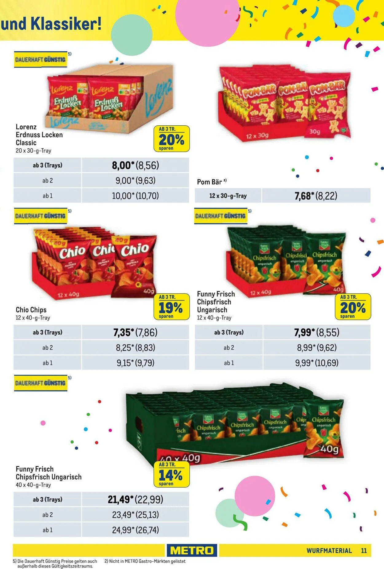 Metro Aktueller Prospekt von 21. Mai bis 4. Juni 2025 - Prospekt seite 11