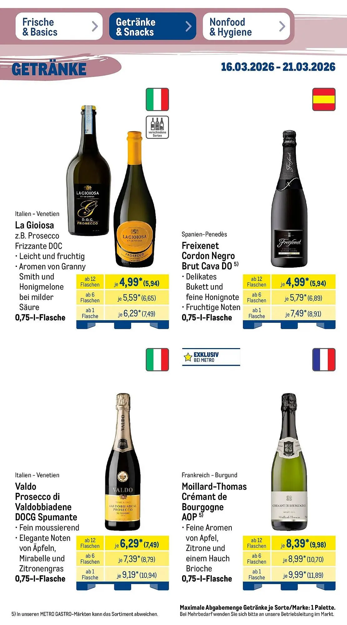METRO Prospekt von 15. März bis 21. März 2026 - Prospekt seite 41