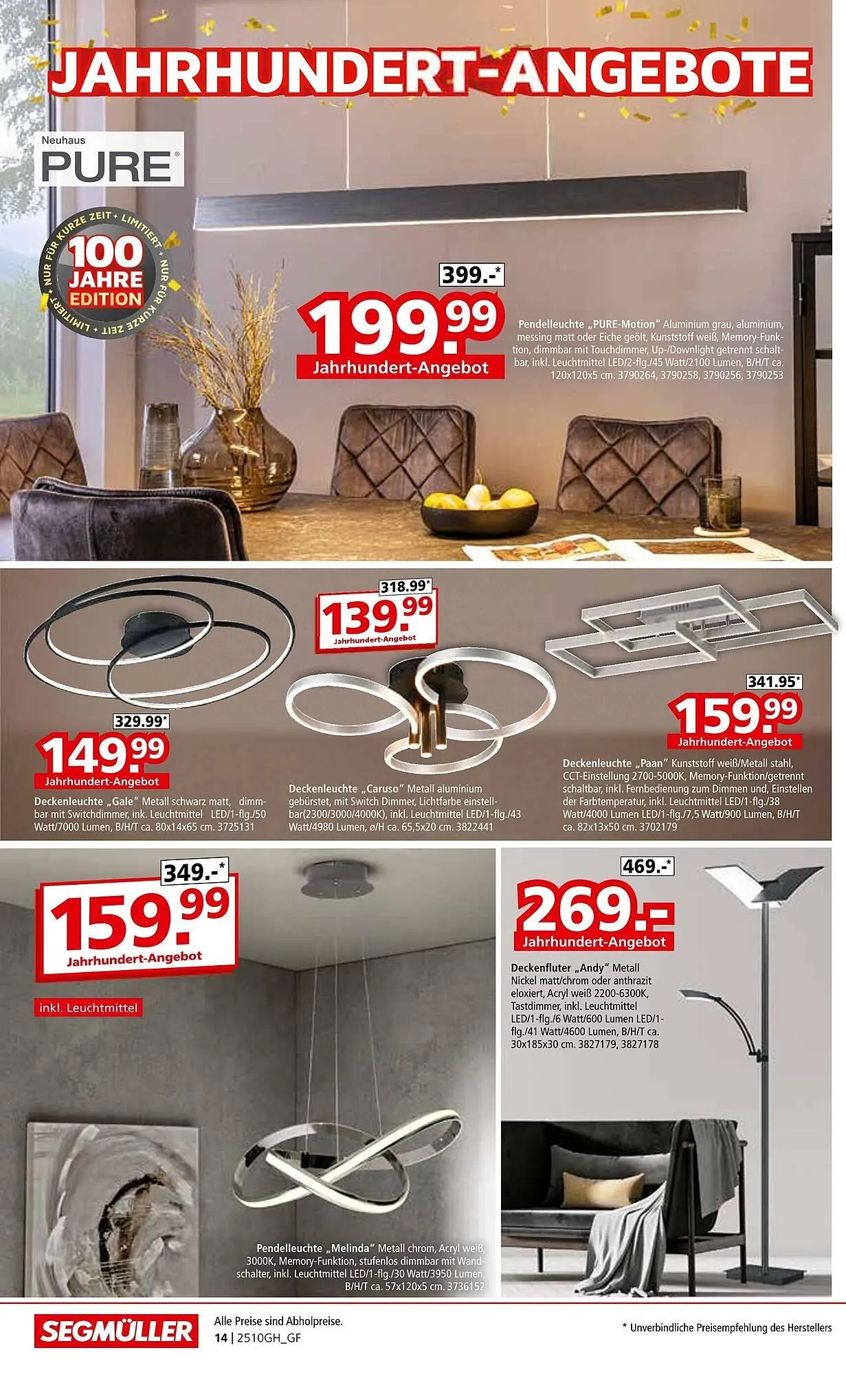 Segmüller Prospekt von 11. Oktober bis 1. November 2025 - Prospekt seite 26