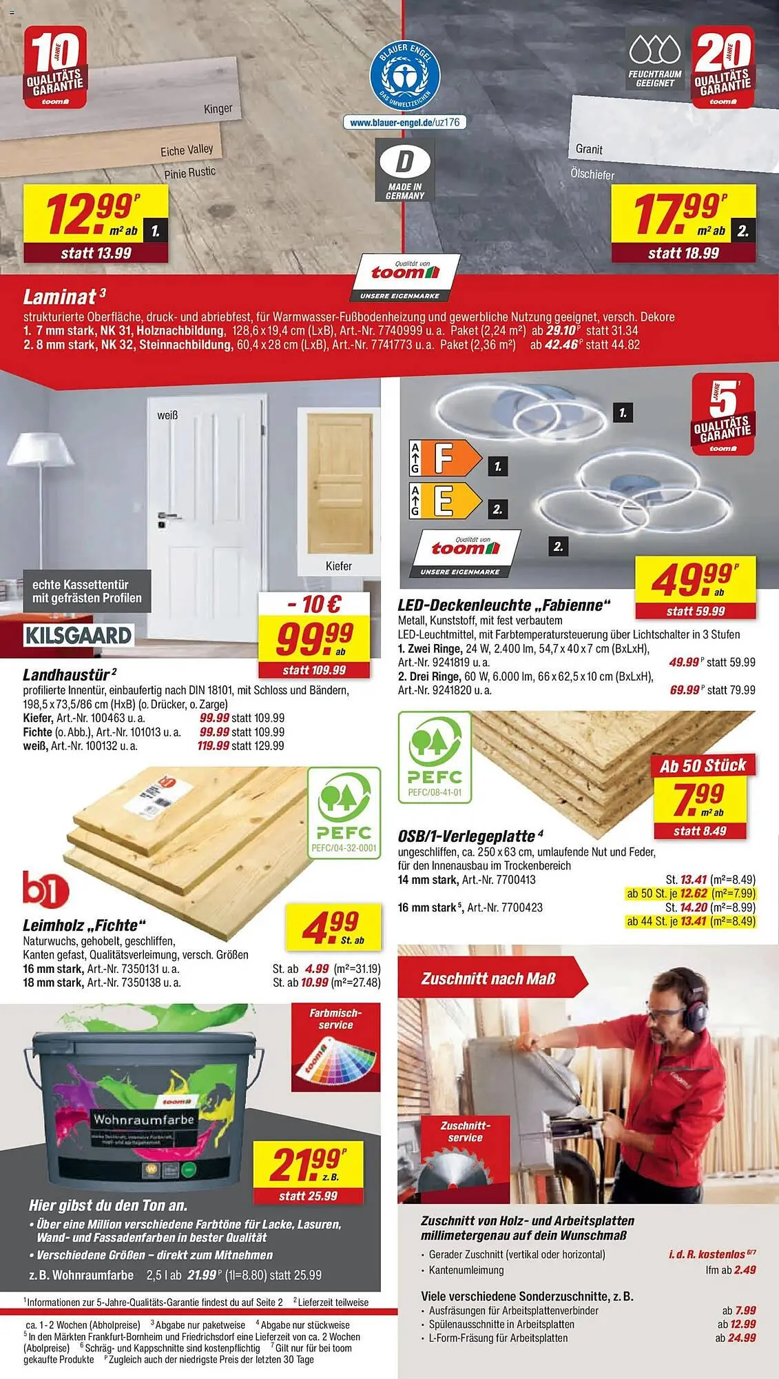 Toom Baumarkt Prospekt von 21. Februar bis 27. Februar 2026 - Prospekt seite 14