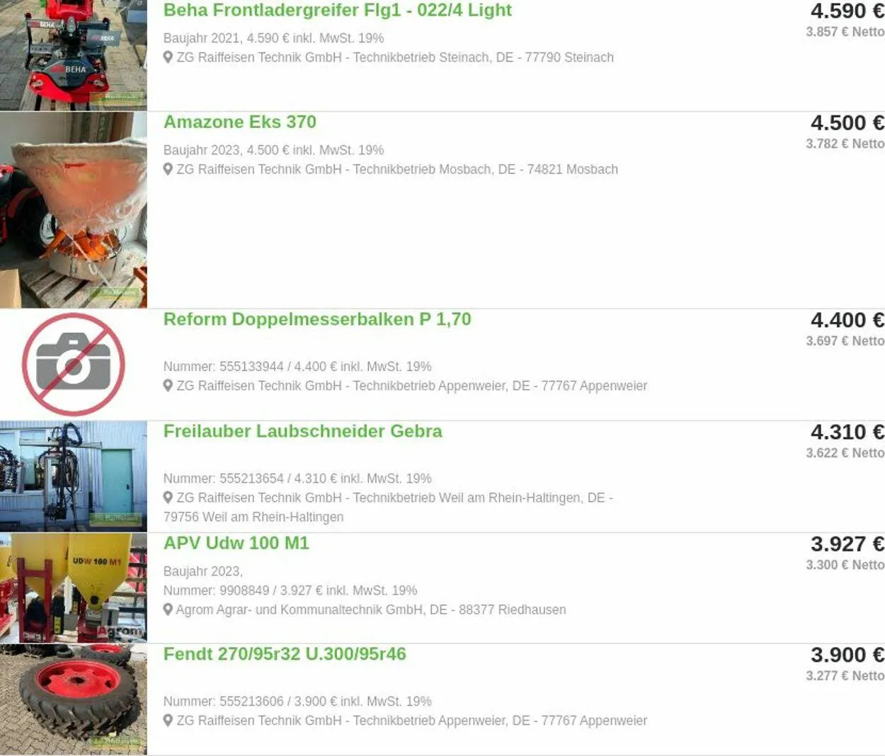 ZG Raiffeisen Aktueller Prospekt von 14. April bis 23. April 2025 - Prospekt seite 29