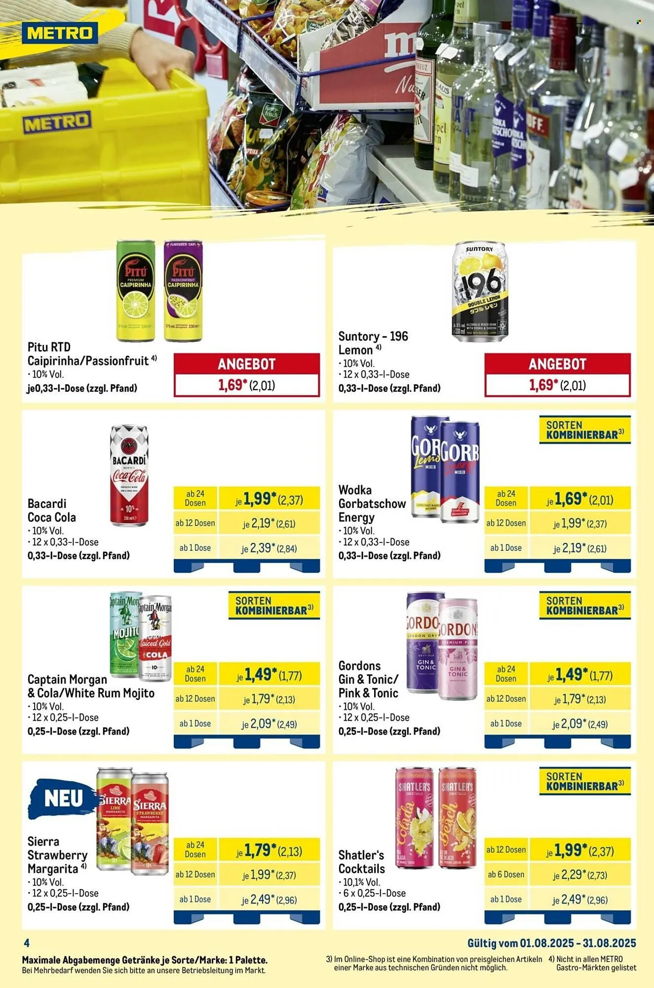 METRO Prospekt von 1. August bis 31. August 2025 - Prospekt seite 4