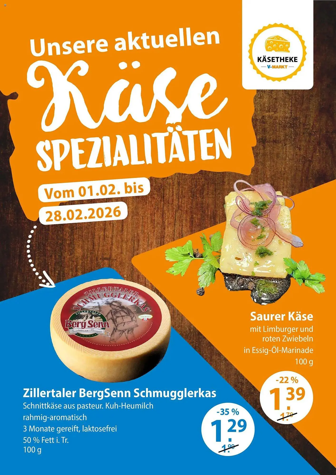 V Markt Prospekt von 1. Februar bis 28. Februar 2026 - Prospekt seite 2