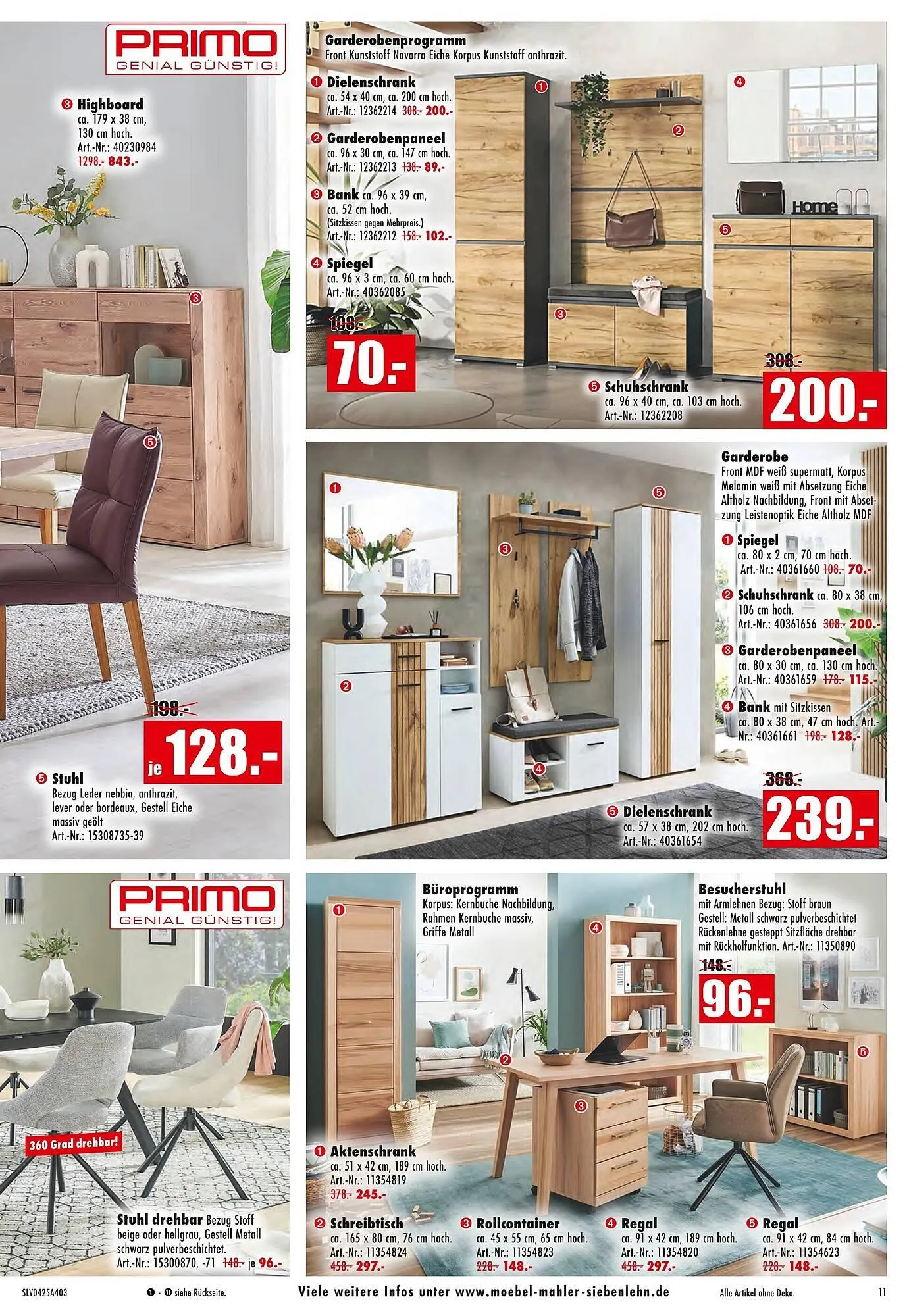 Möbel Mahler Prospekt von 26. März bis 1. April 2025 - Prospekt seite 11