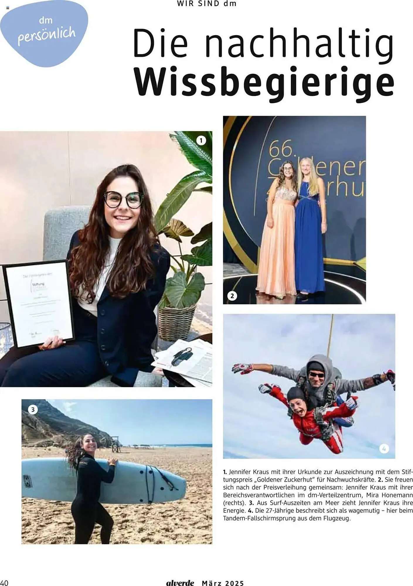 dm drogerie Prospekt von 1. März bis 31. März 2025 - Prospekt seite 40