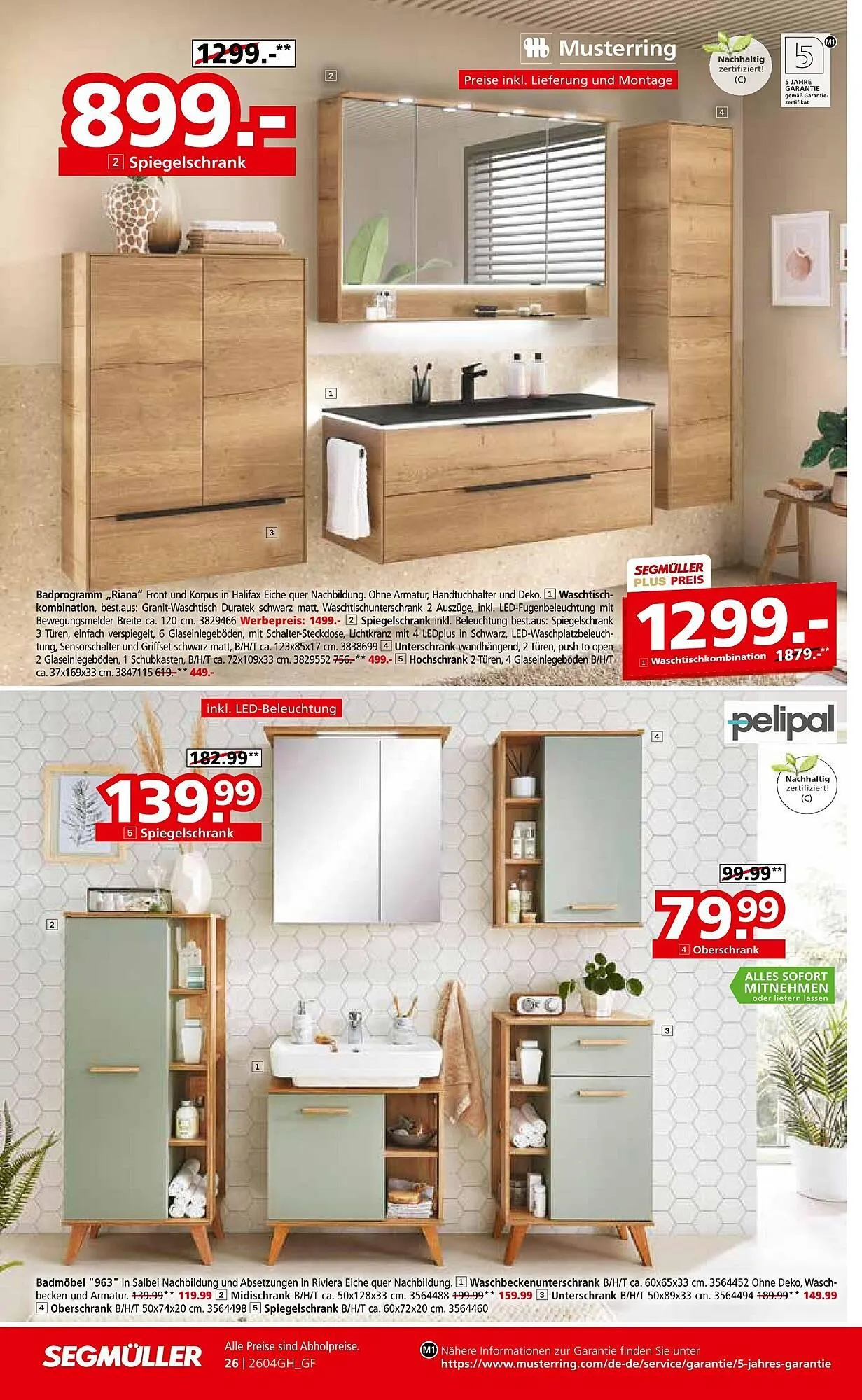 Segmüller Prospekt von 4. April bis 25. April 2026 - Prospekt seite 42