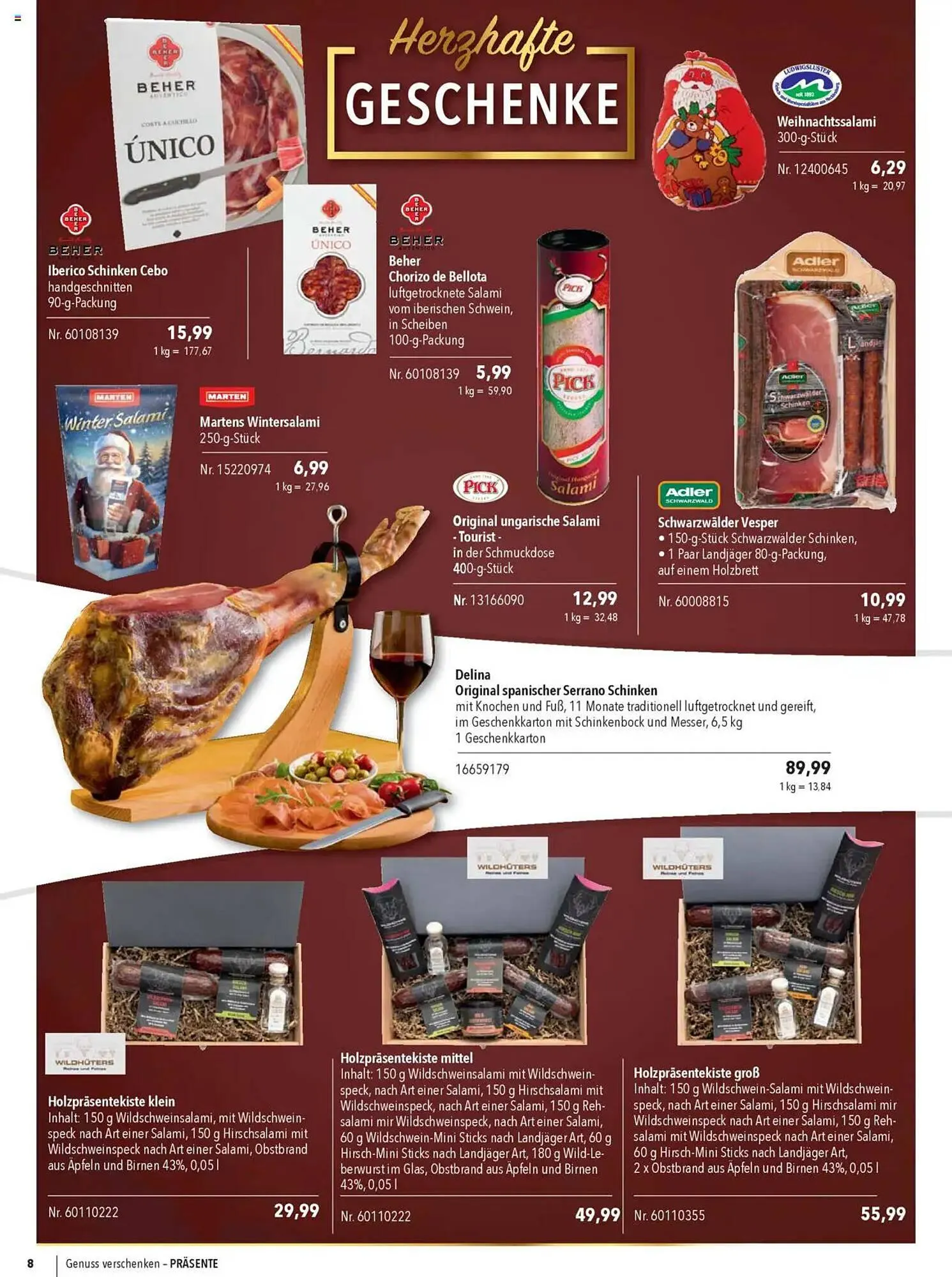 CITTI Markt Prospekt von 22. Oktober bis 31. Dezember 2025 - Prospekt seite 8