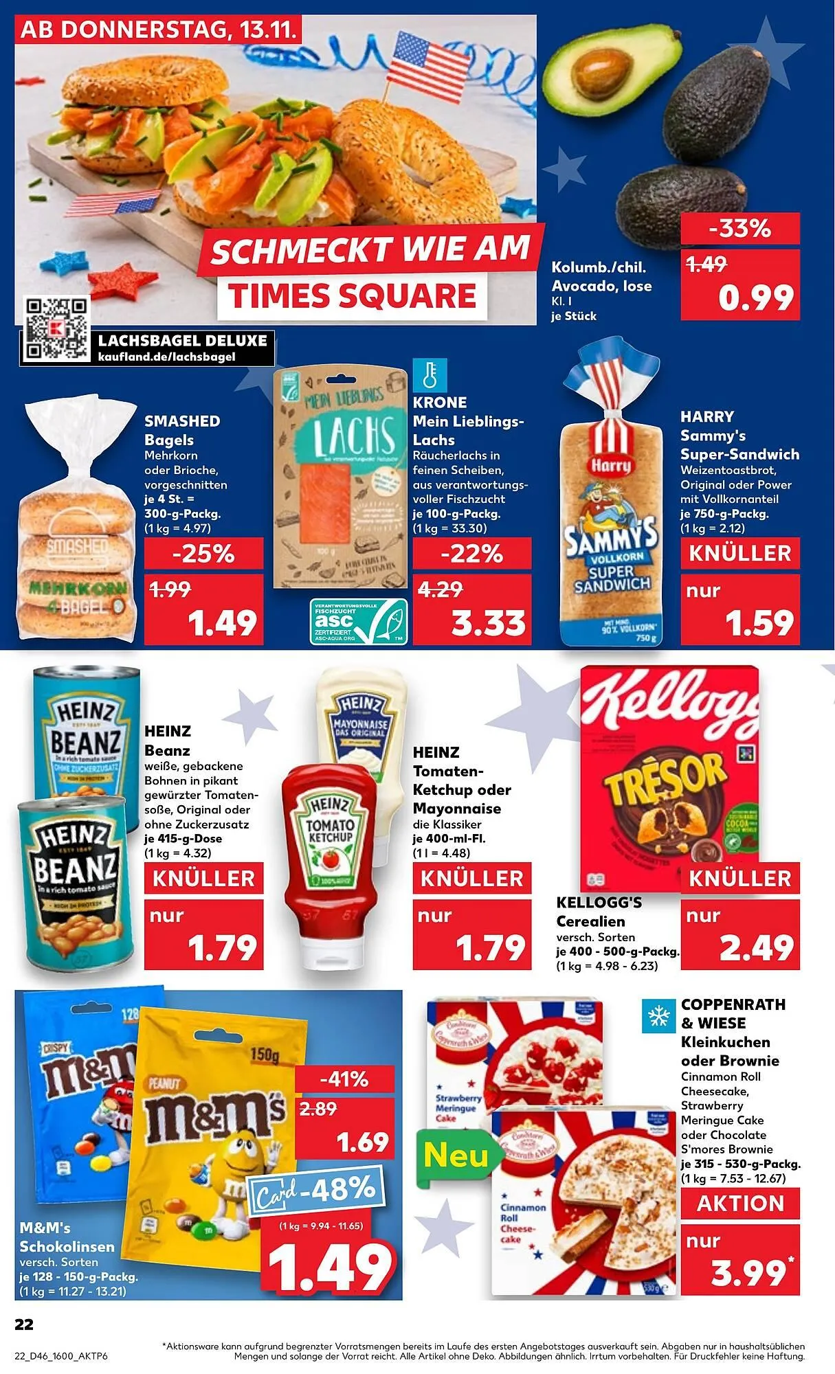 Kaufland Prospekt von 13. November bis 19. November 2025 - Prospekt seite 22