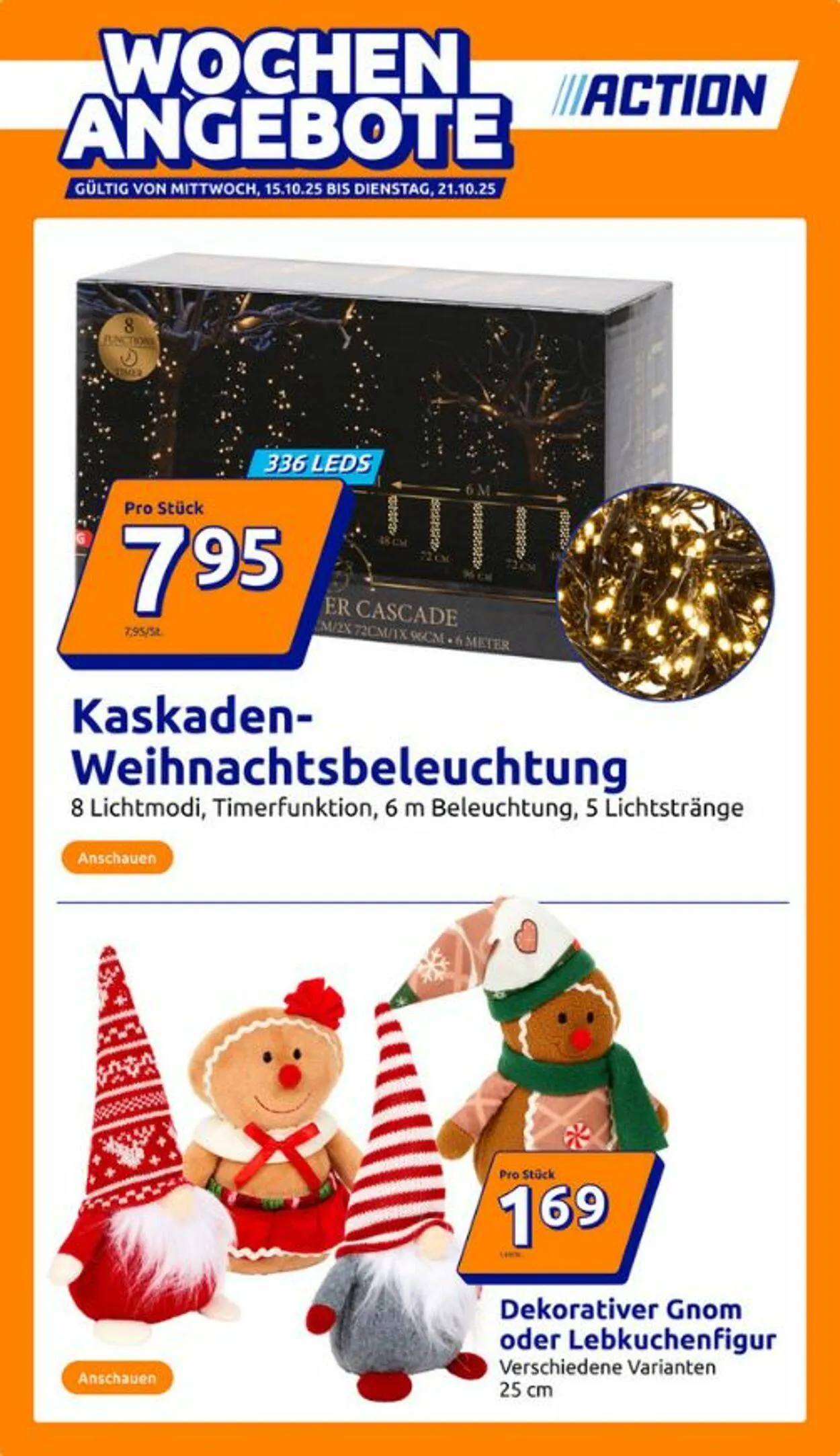 Action von 15. Oktober bis 29. Oktober 2025 - Prospekt seite 1