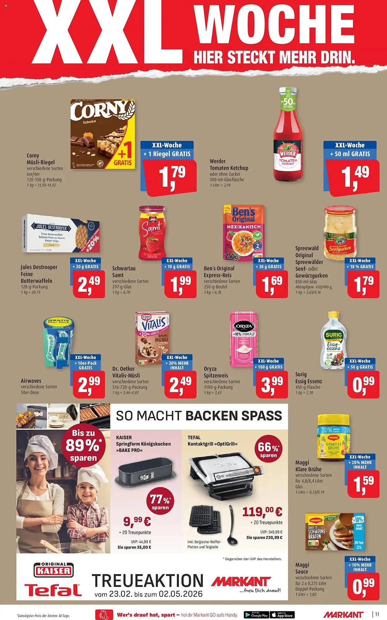 Markant Prospekt von 23. Februar bis 28. Februar 2026 - Prospekt seite 11