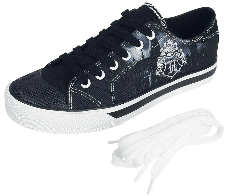 "Hogwarts" Sneaker schwarz von Harry Potter