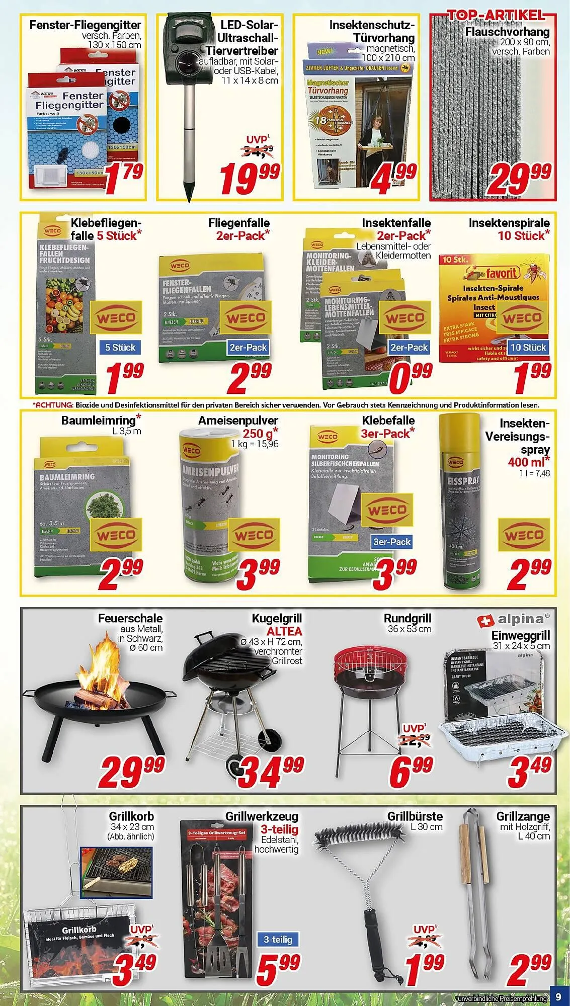 CENTERSHOP Prospekt von 21. April bis 27. April 2025 - Prospekt seite 9