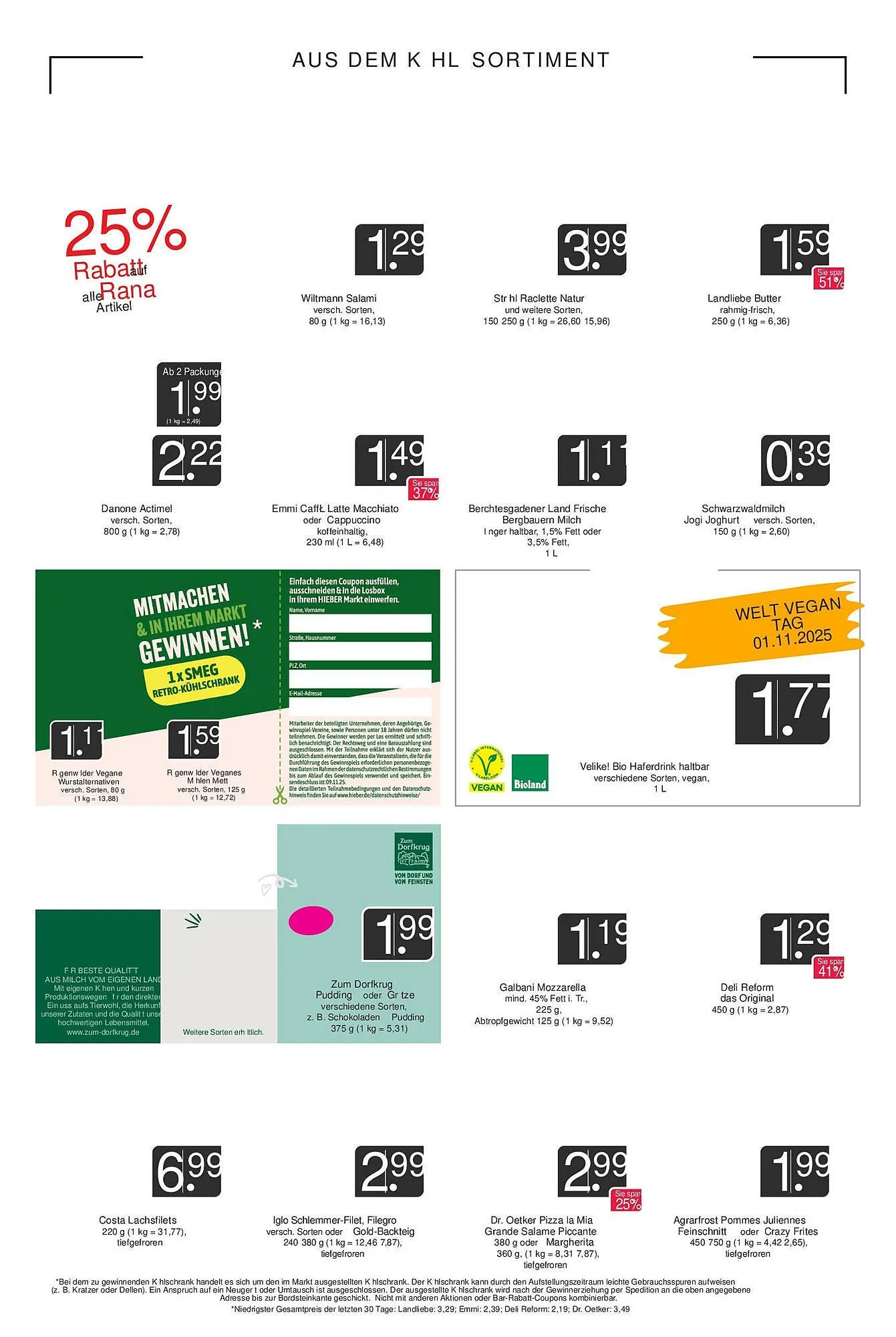 Hieber's Frische Center Prospekt von 26. Oktober bis 1. November 2025 - Prospekt seite 12