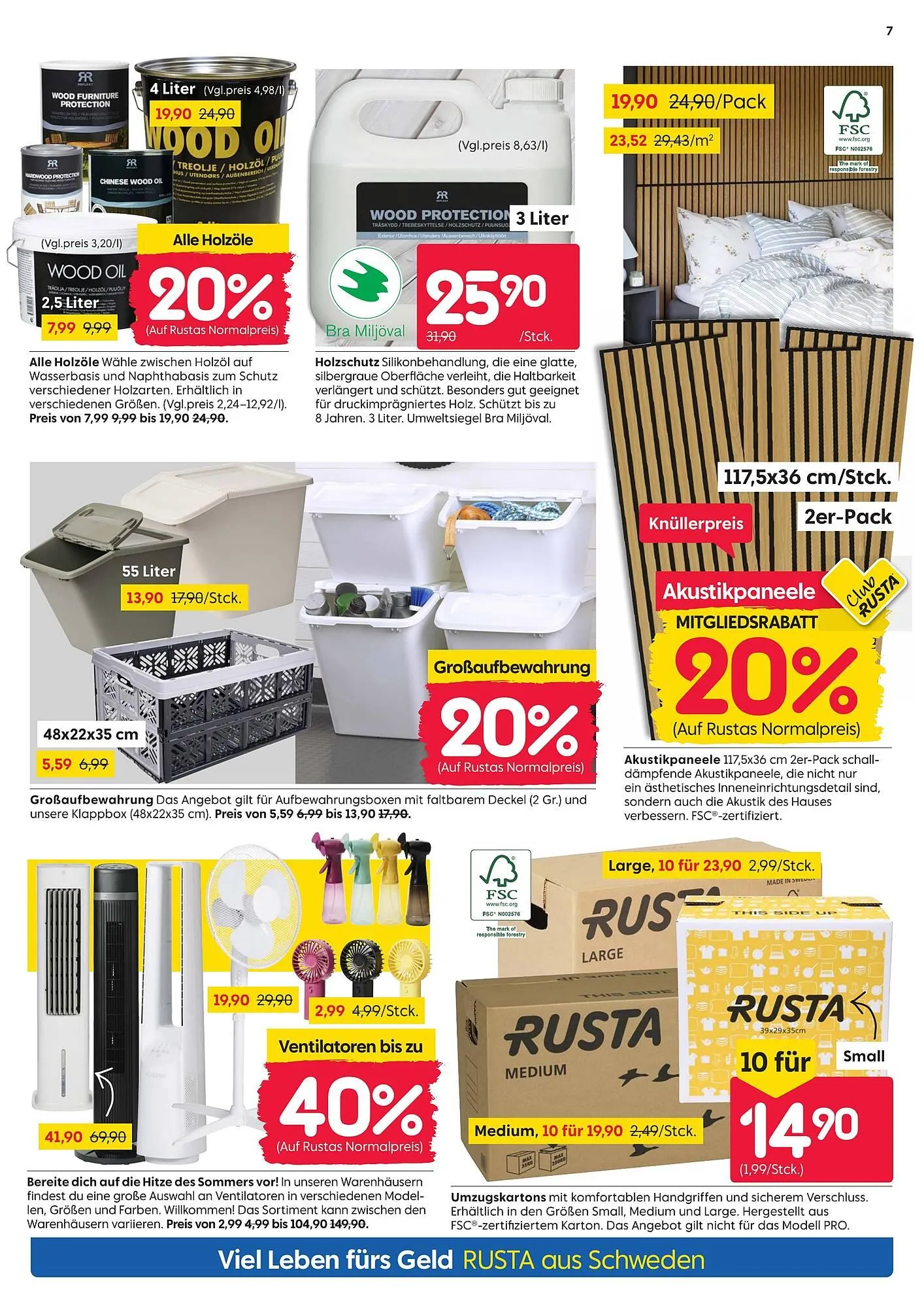 Rusta Prospekt von 7. Juli bis 12. Juli 2025 - Prospekt seite 7