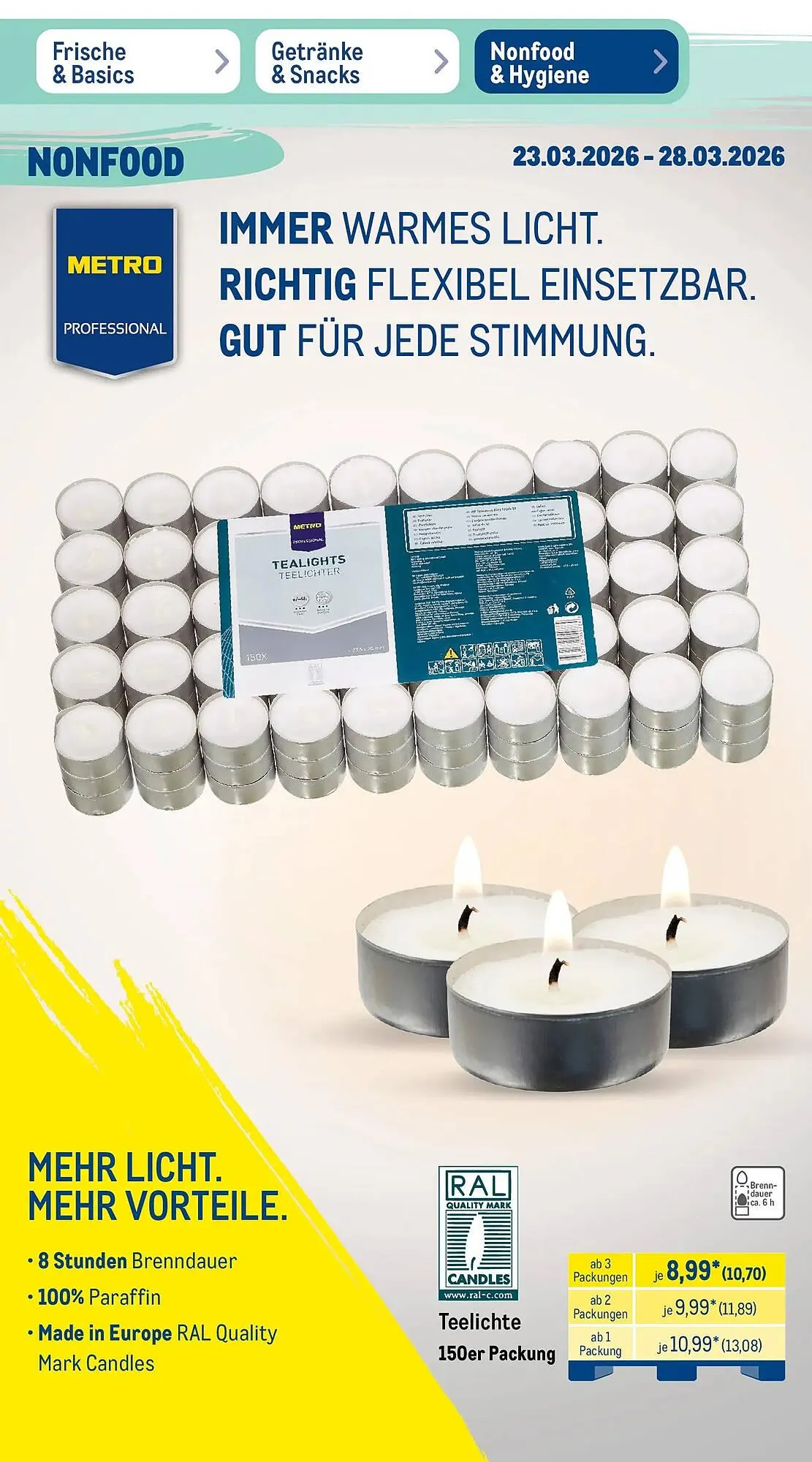 METRO Prospekt von 22. März bis 28. März 2026 - Prospekt seite 51
