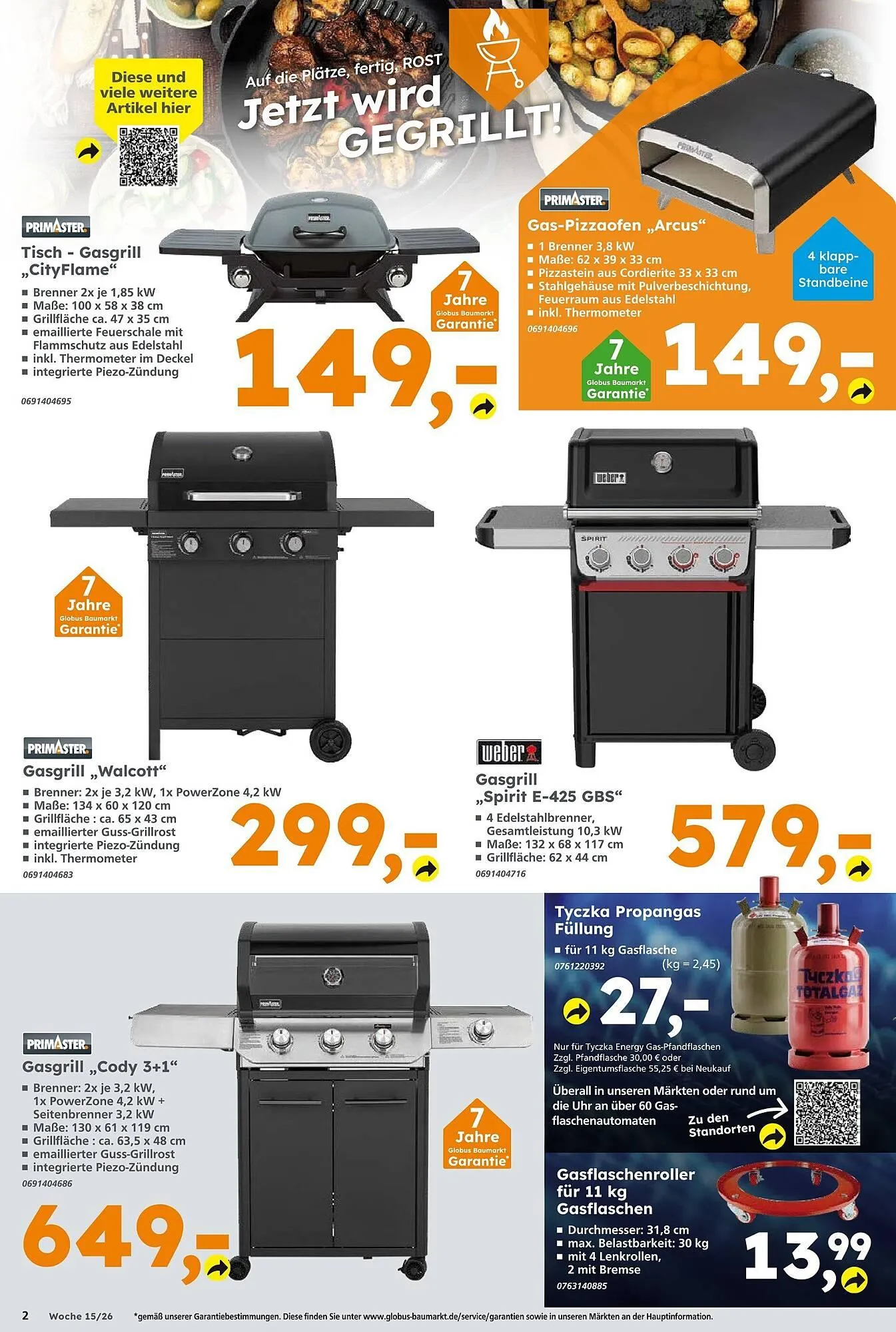 Globus Baumarkt Prospekt von 5. April bis 11. April 2026 - Prospekt seite 2