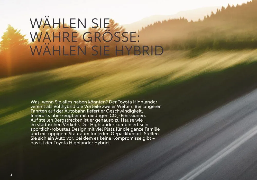 Toyota Highlander von 1. Juli bis 1. Juli 2025 - Prospekt seite 2