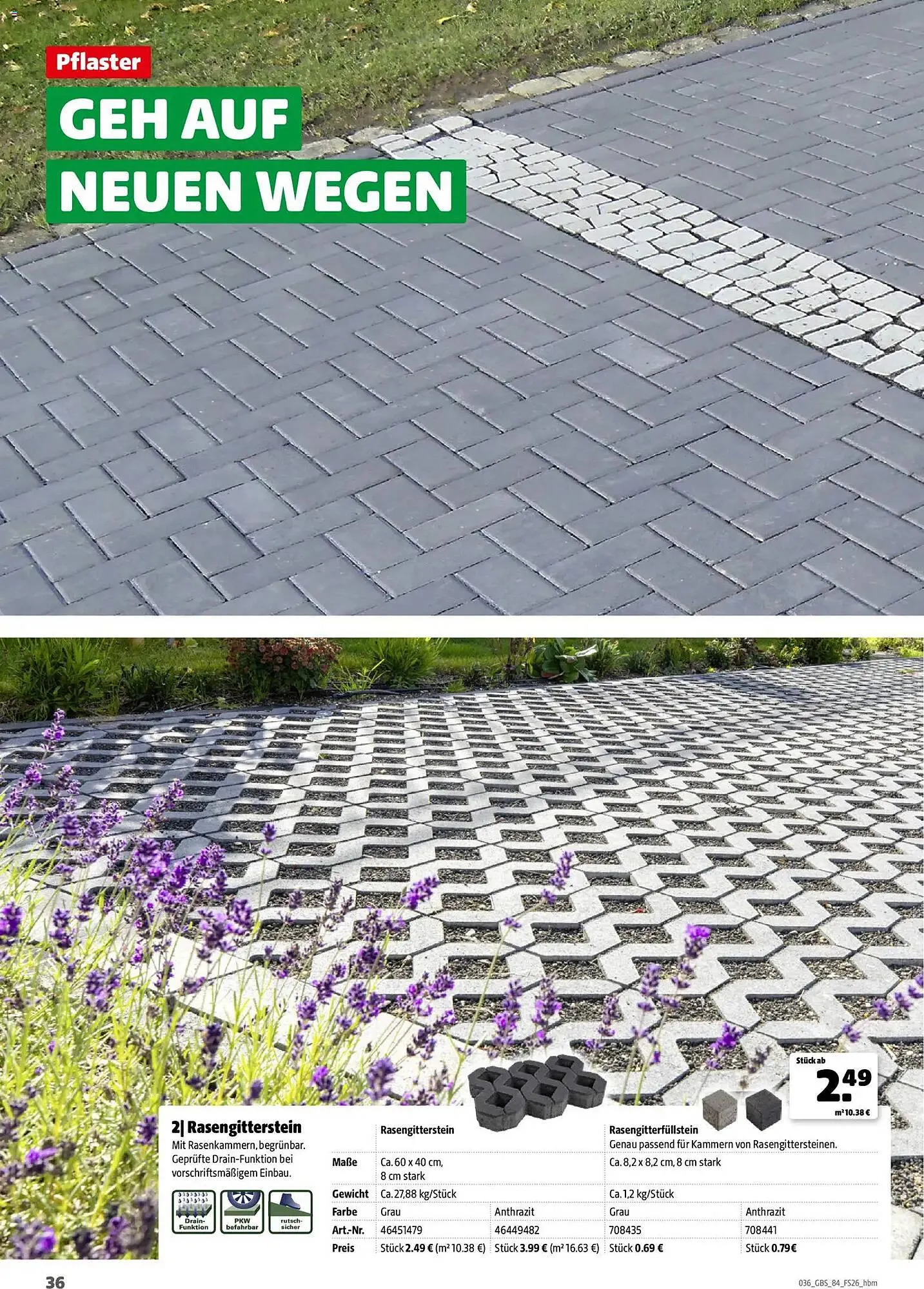 Hagebau Prospekt von 2. März bis 31. Dezember 2026 - Prospekt seite 36