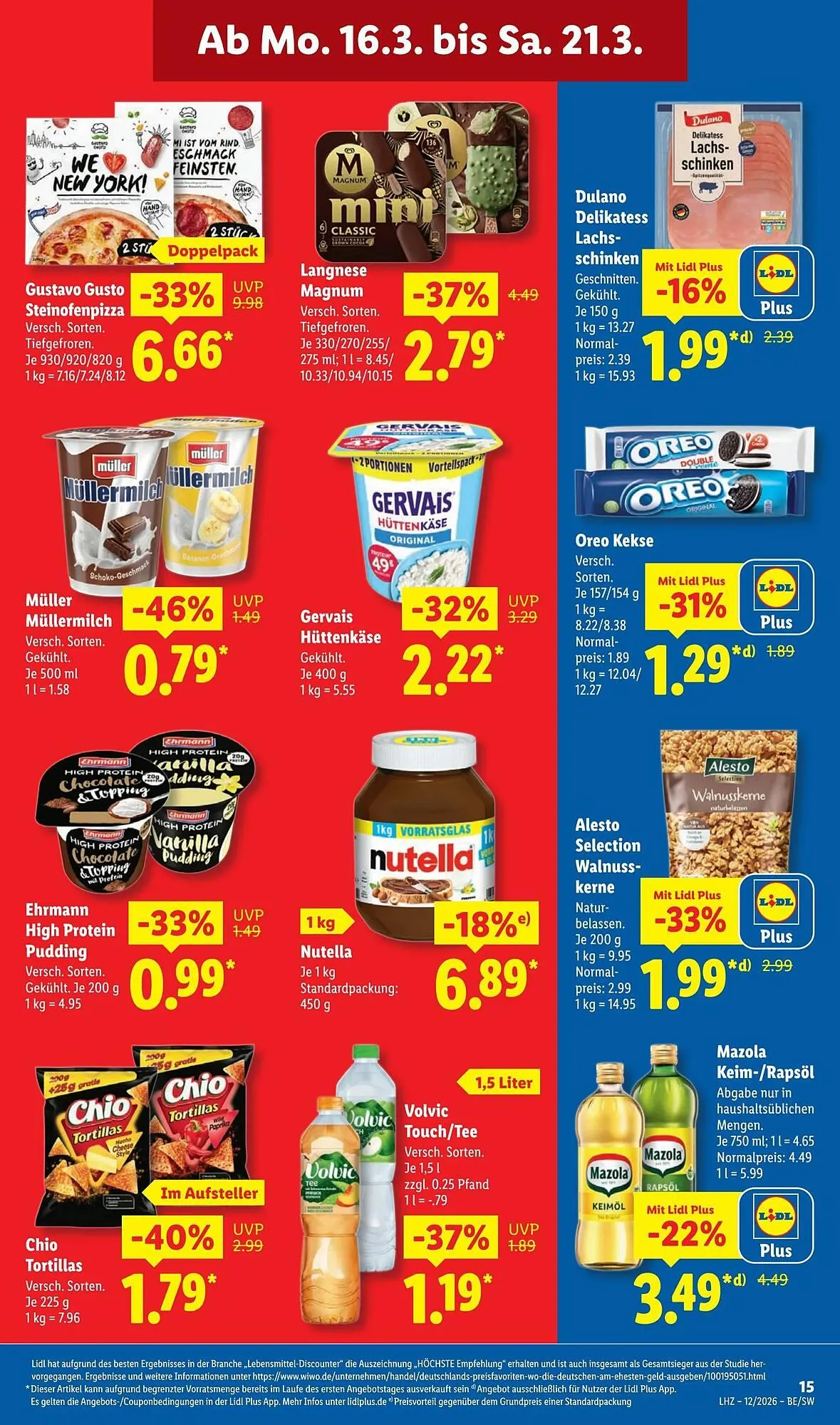 Lidl Prospekt von 16. März bis 22. März 2026 - Prospekt seite 29