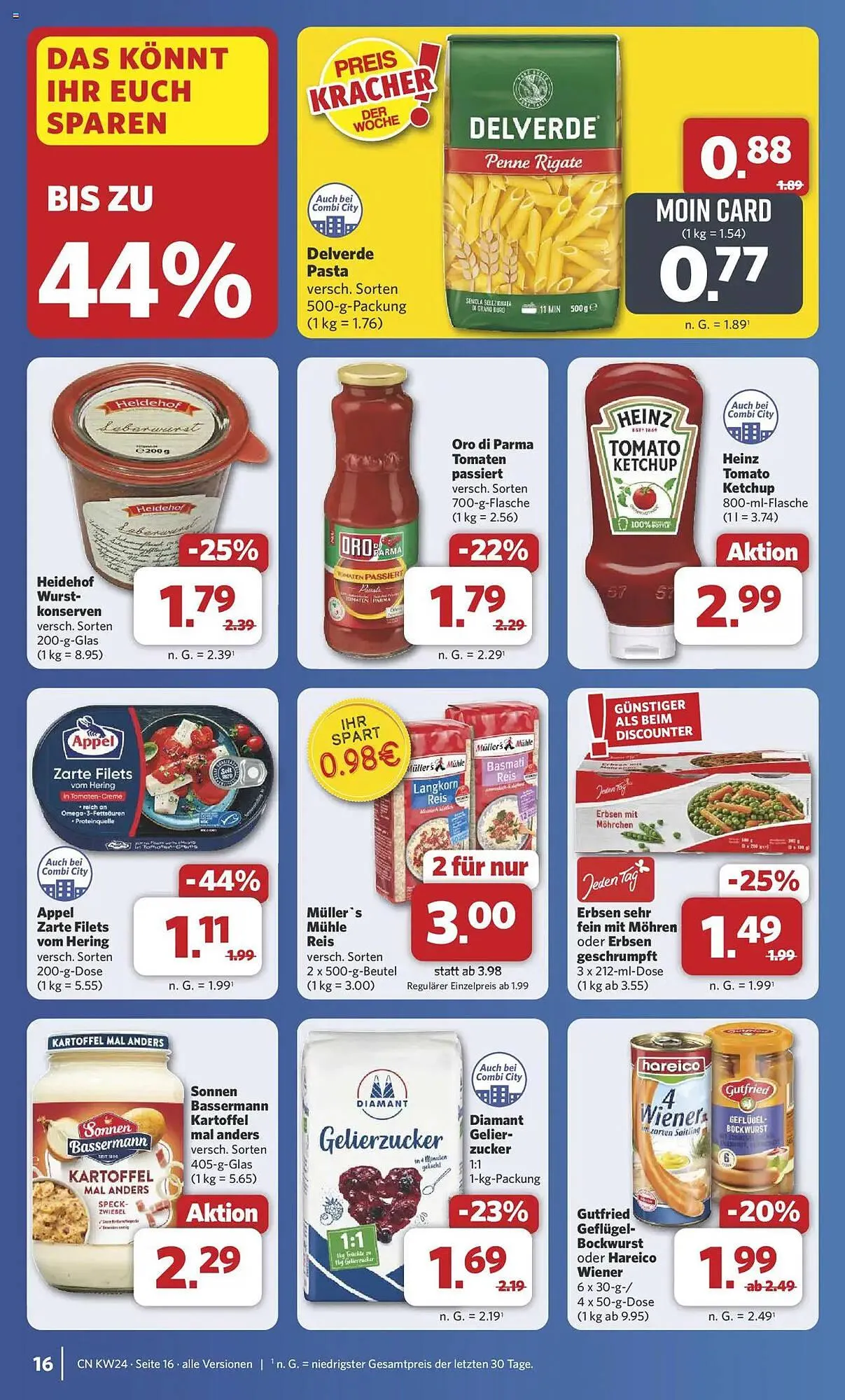 Combi Prospekt von 10. Juni bis 14. Juni 2025 - Prospekt seite 22