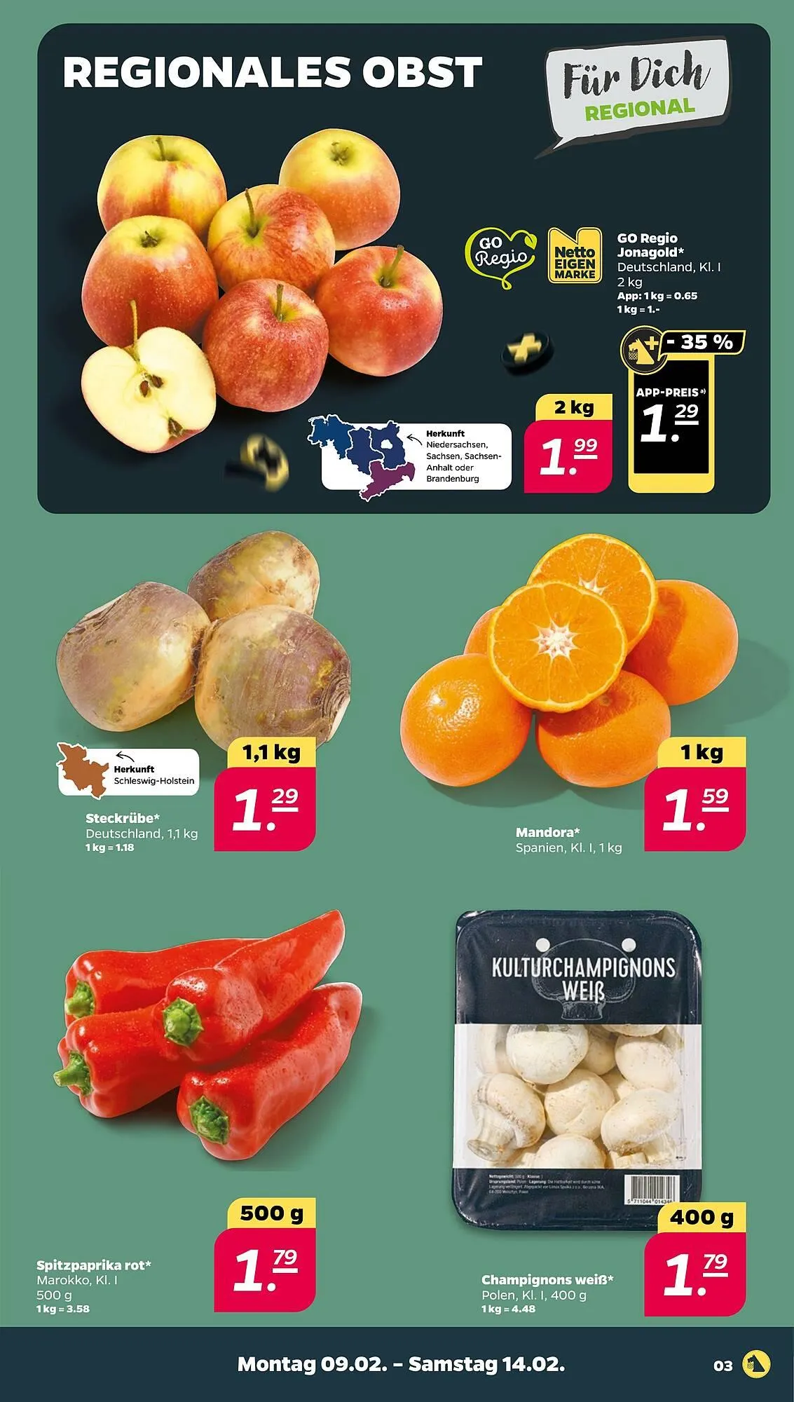 NETTO Prospekt von 9. Februar bis 14. Februar 2026 - Prospekt seite 3