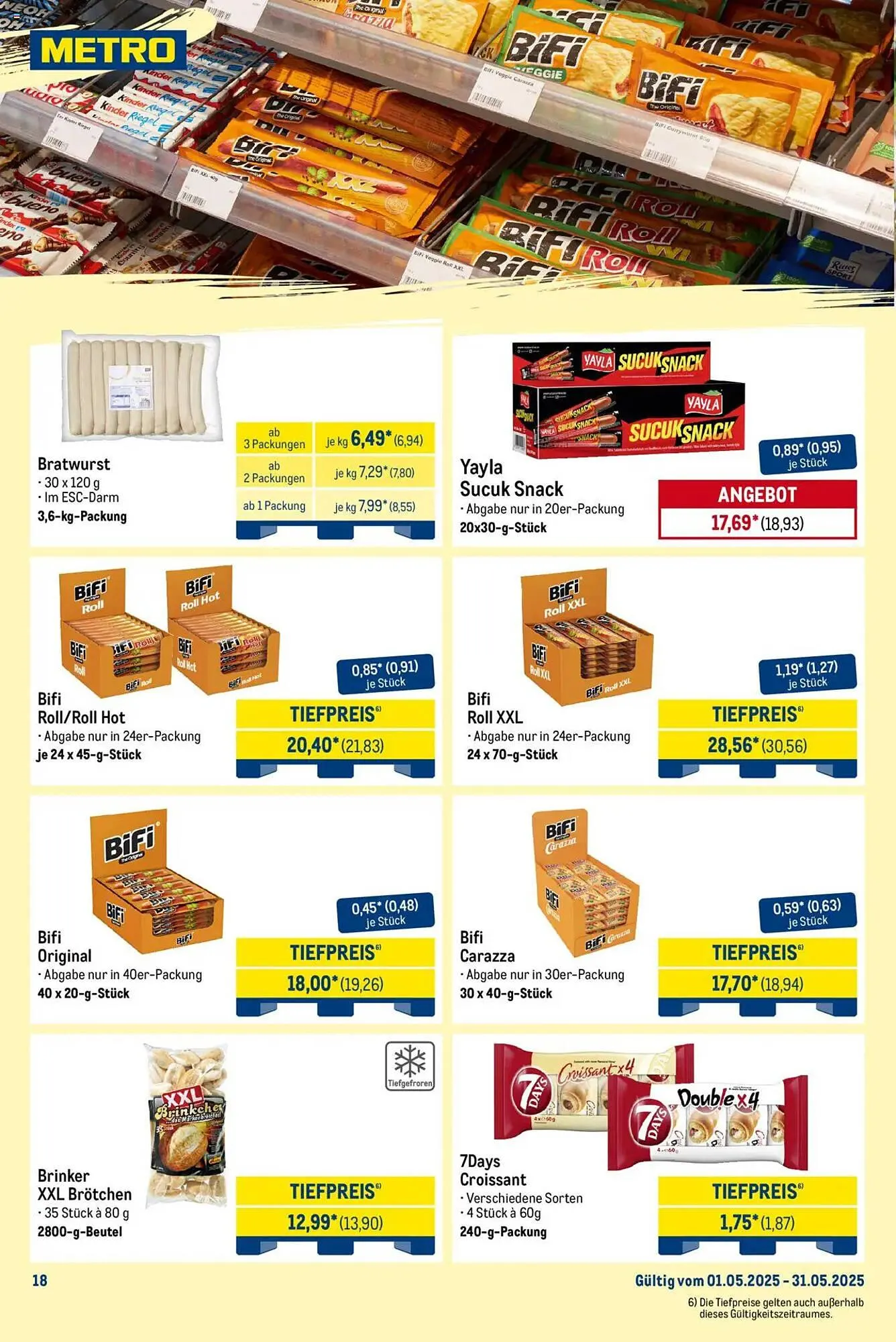 METRO Prospekt von 1. Mai bis 31. Mai 2025 - Prospekt seite 18