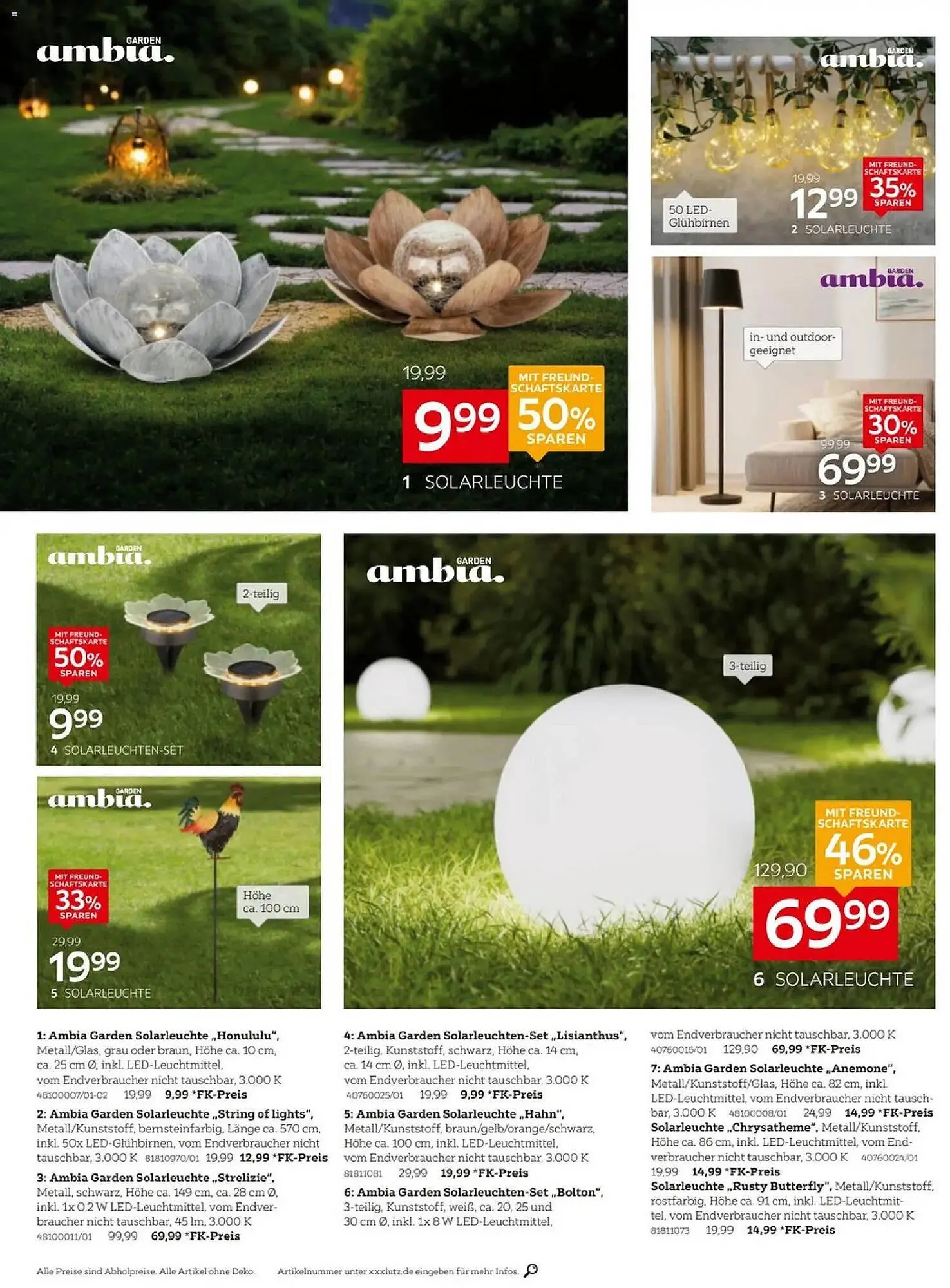 XXXLutz Prospekt von 25. April bis 9. Mai 2026 - Prospekt seite 6