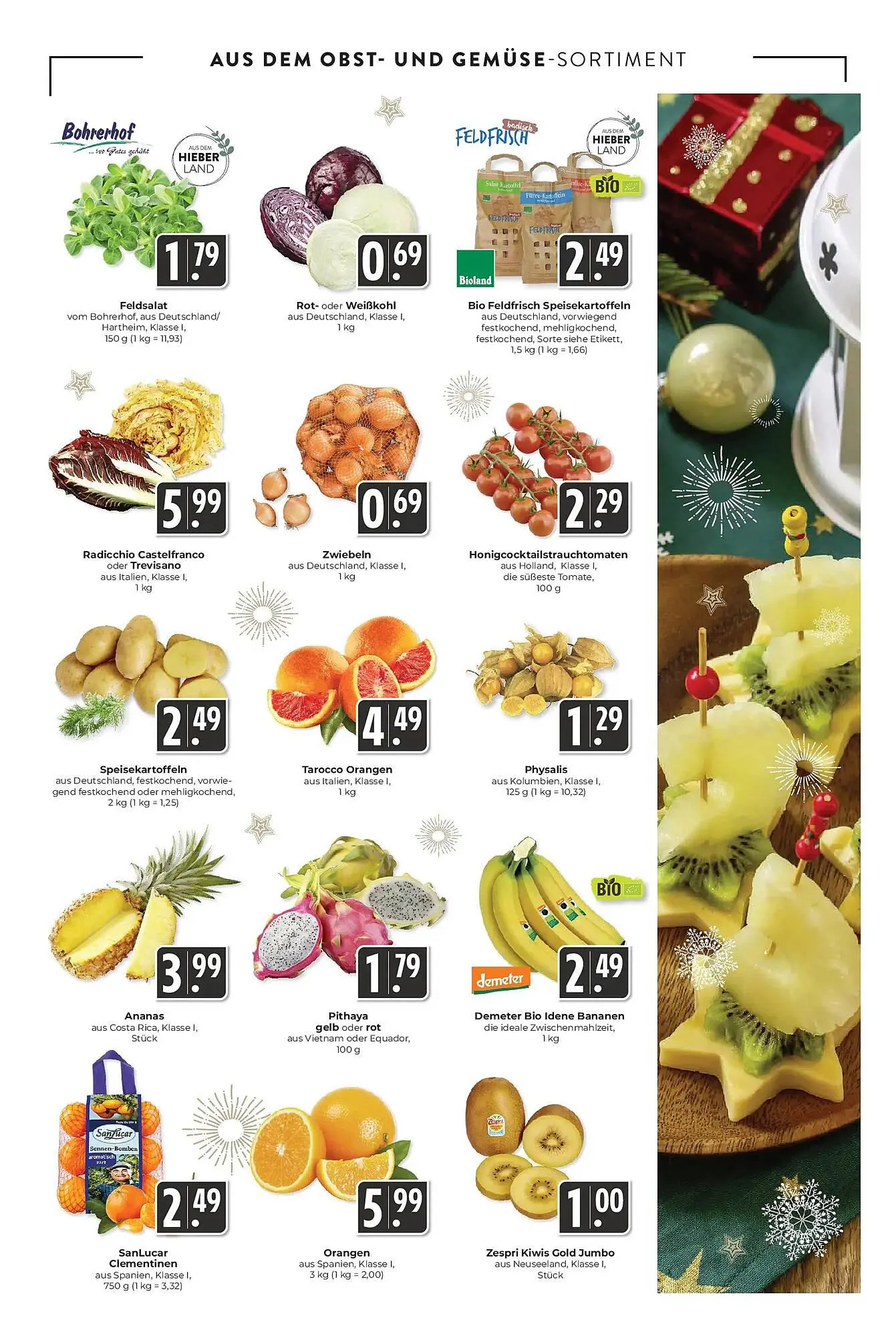 Hieber's Frische Center Prospekt von 21. Dezember bis 27. Dezember 2025 - Prospekt seite 9