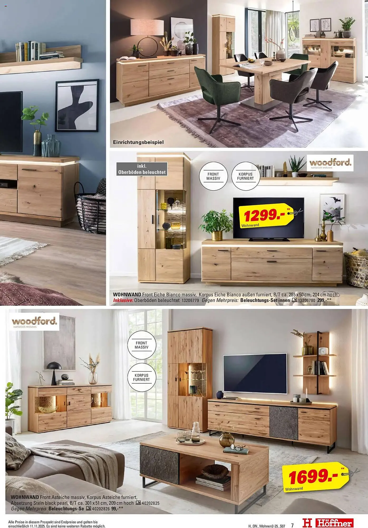 Höffner Prospekt von 29. Oktober bis 11. November 2025 - Prospekt seite 7