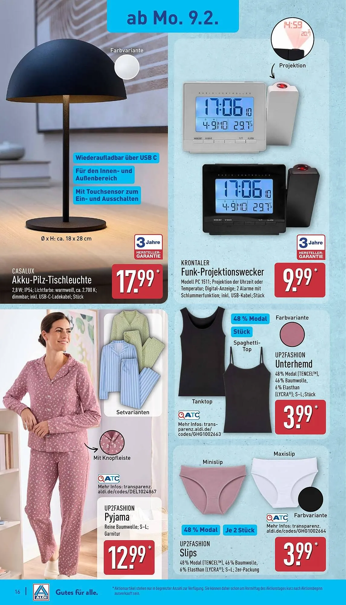 Aldi Nord Prospekt von 9. Februar bis 14. Februar 2026 - Prospekt seite 19