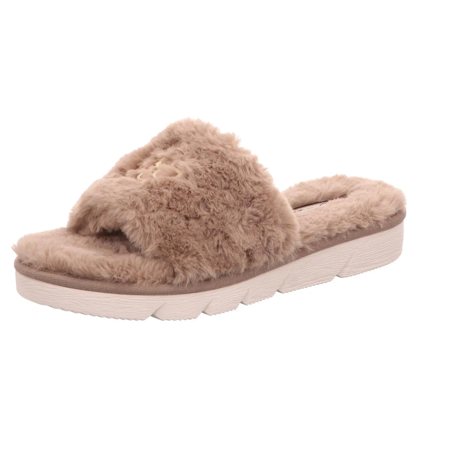 Bugatti Bugatti Damen-Hausschuh-Pantoffel Beige