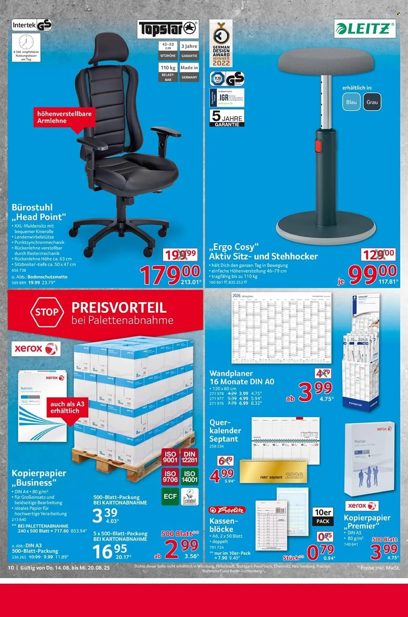 Selgros Prospekt von 14. August bis 20. August 2025 - Prospekt seite 10