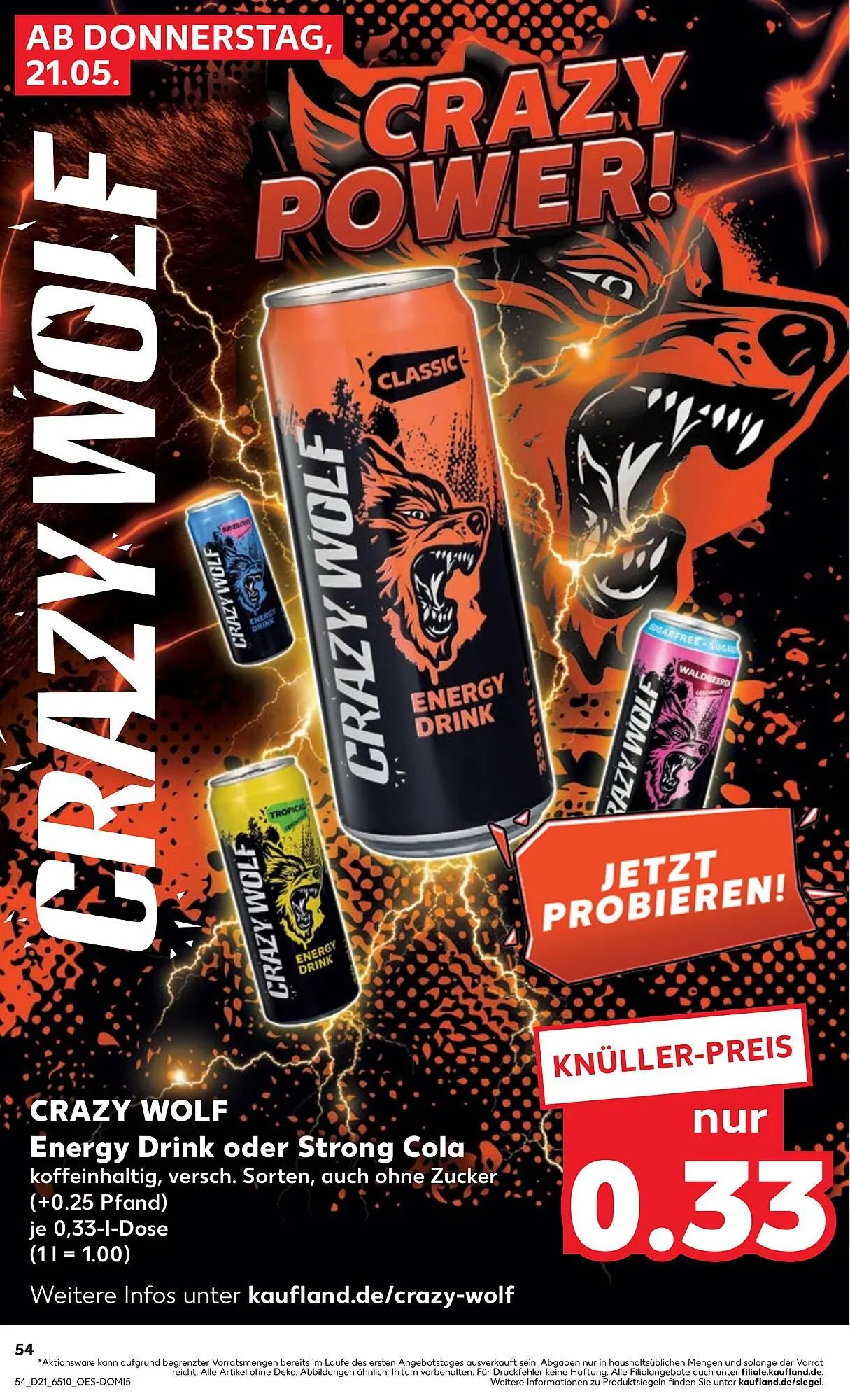 Kaufland Prospekt von 21. Mai bis 27. Mai 2026 - Prospekt seite 54