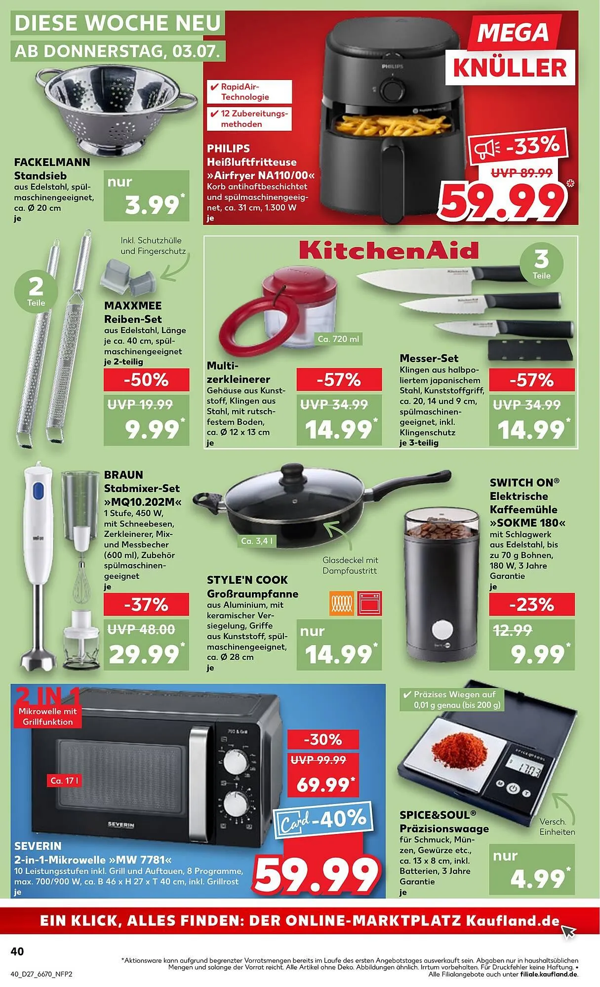 Kaufland Prospekt von 3. Juli bis 9. Juli 2025 - Prospekt seite 40