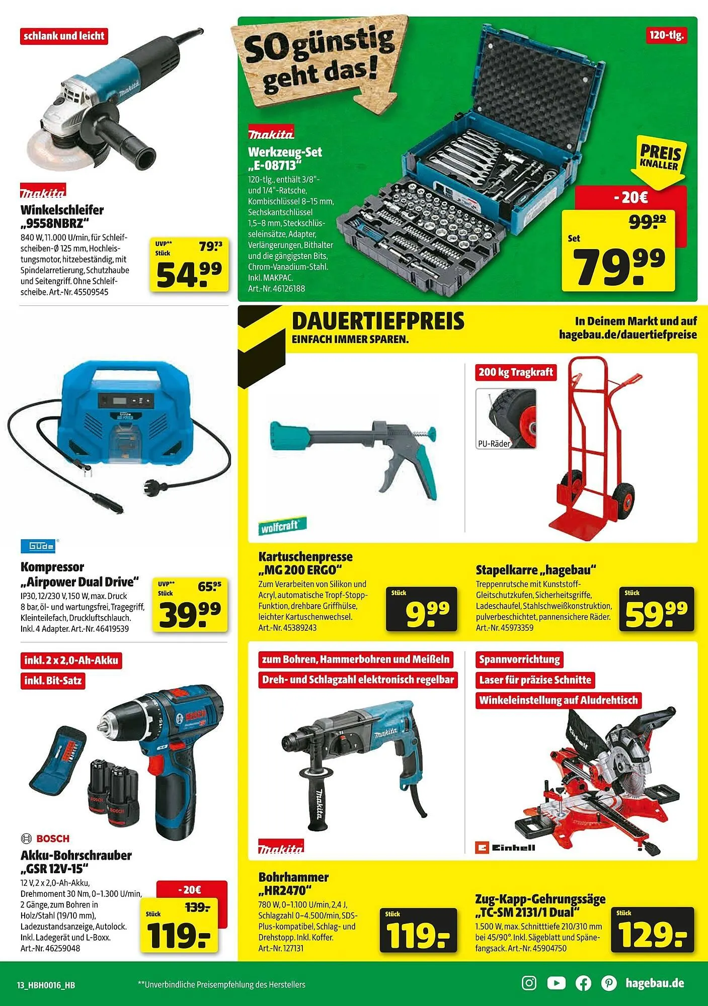 Hagebau Prospekt von 12. April bis 19. April 2025 - Prospekt seite 17