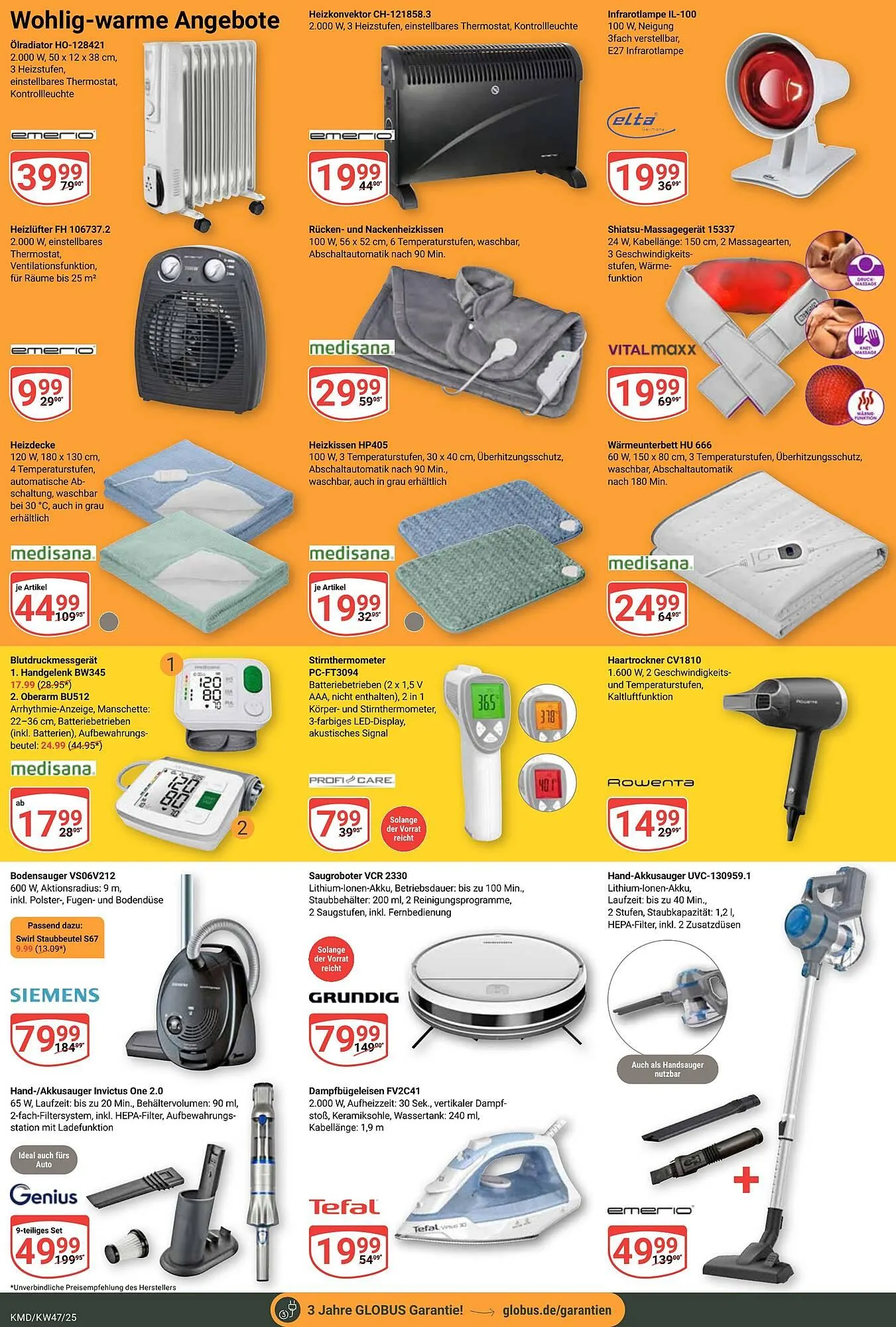 Globus Prospekt von 17. November bis 22. November 2025 - Prospekt seite 22