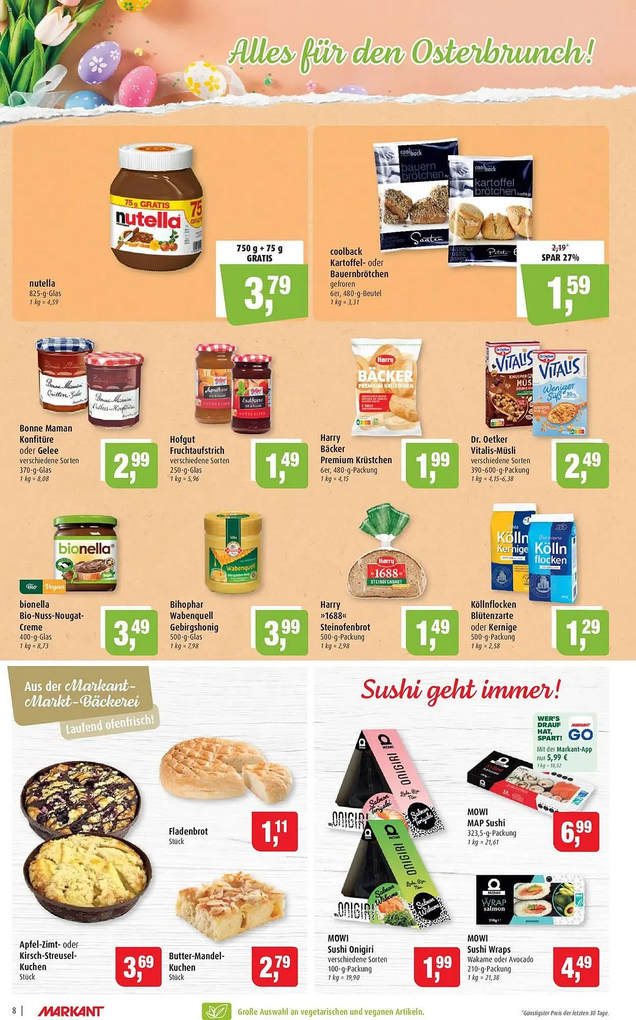 Markant Prospekt von 30. März bis 4. April 2026 - Prospekt seite 8