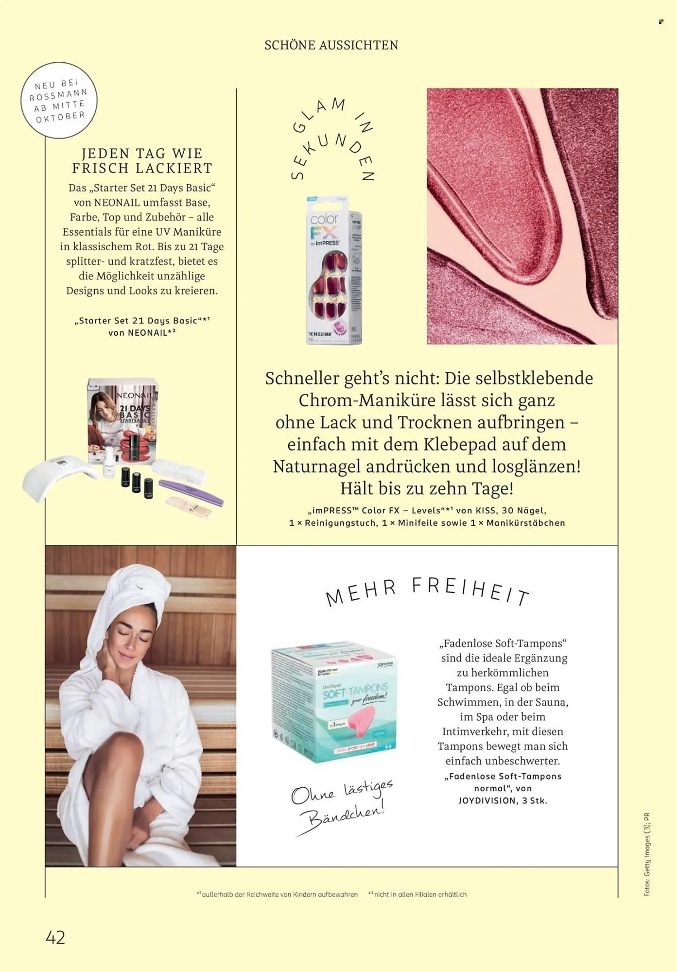 Rossmann Prospekt von 1. Oktober bis 31. Oktober 2025 - Prospekt seite 42