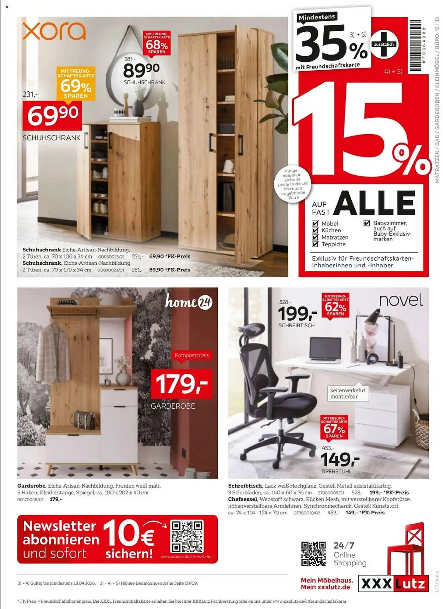 XXXLutz Prospekt von 4. April bis 18. April 2026 - Prospekt seite 13