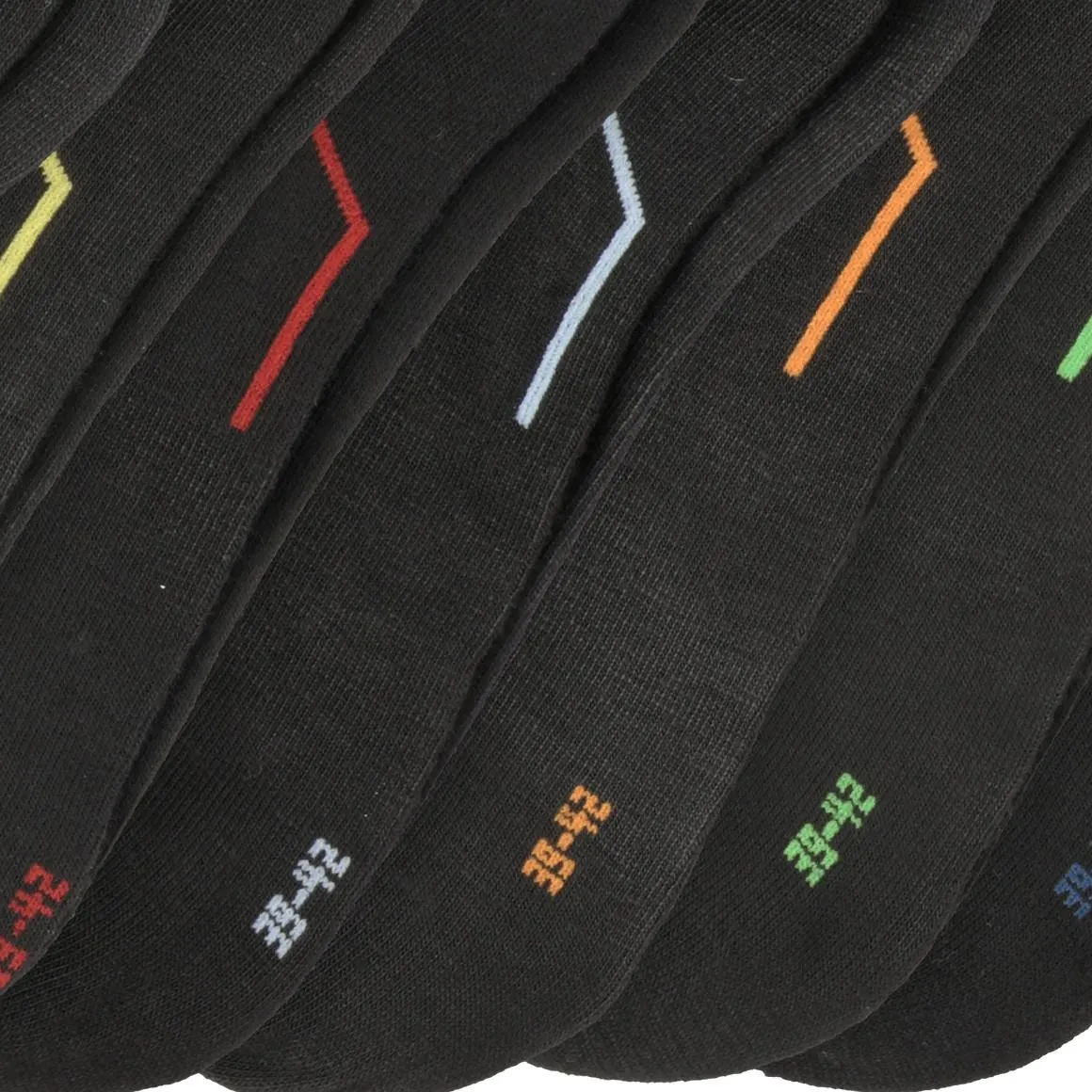 7 Paar Herren Sneaker-Socken in Unifarben